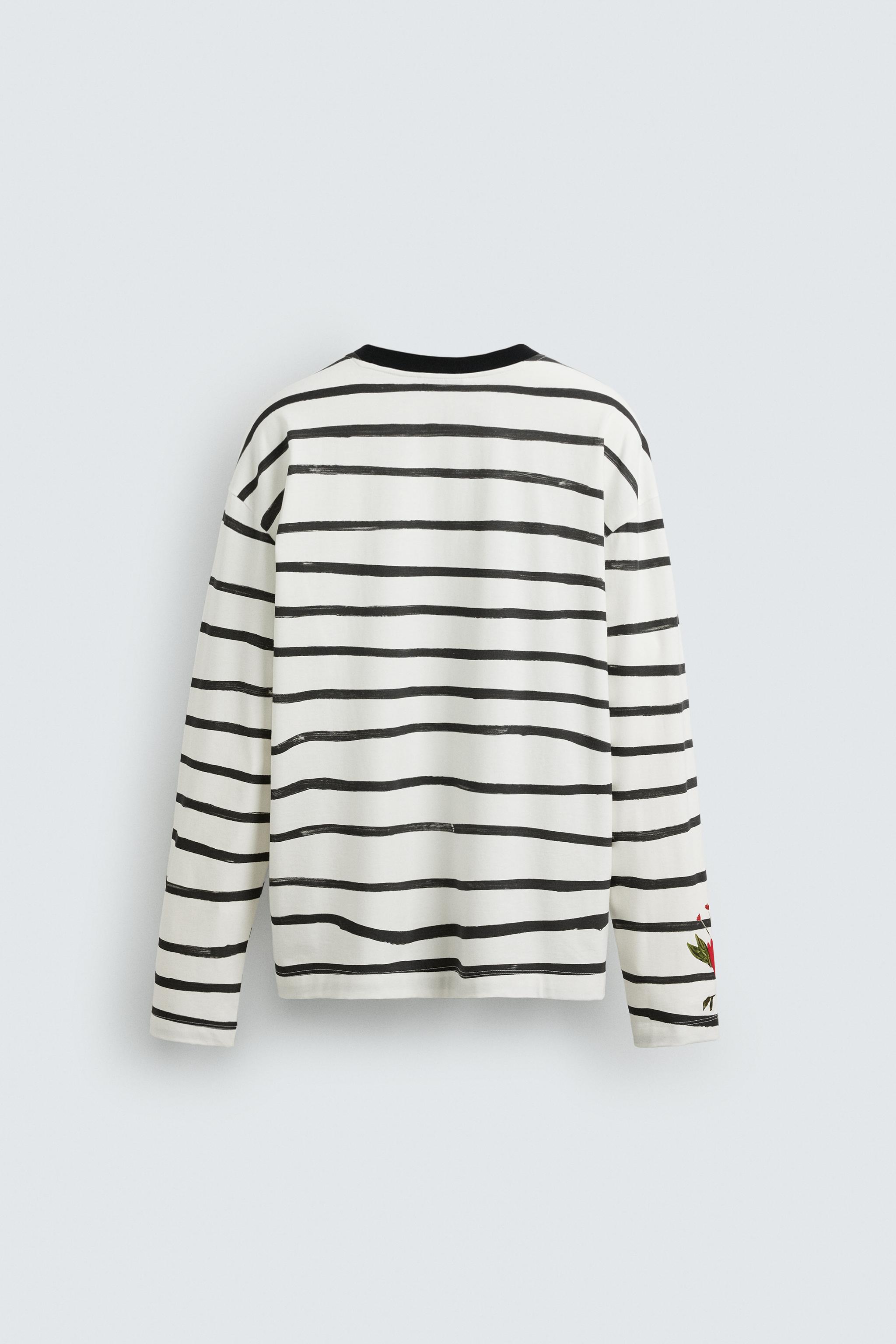 PRINTED STRIPED T-SHIRT © OTIS KWAME KYE QUAICOE