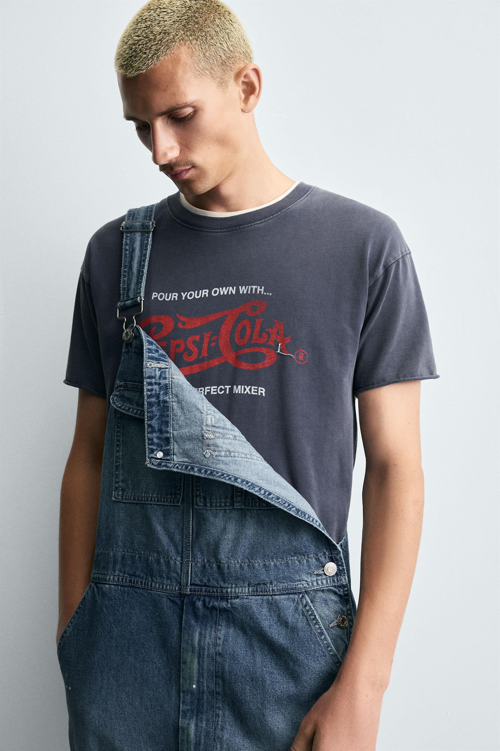 BAGGY FIT DENIM OVERALLS