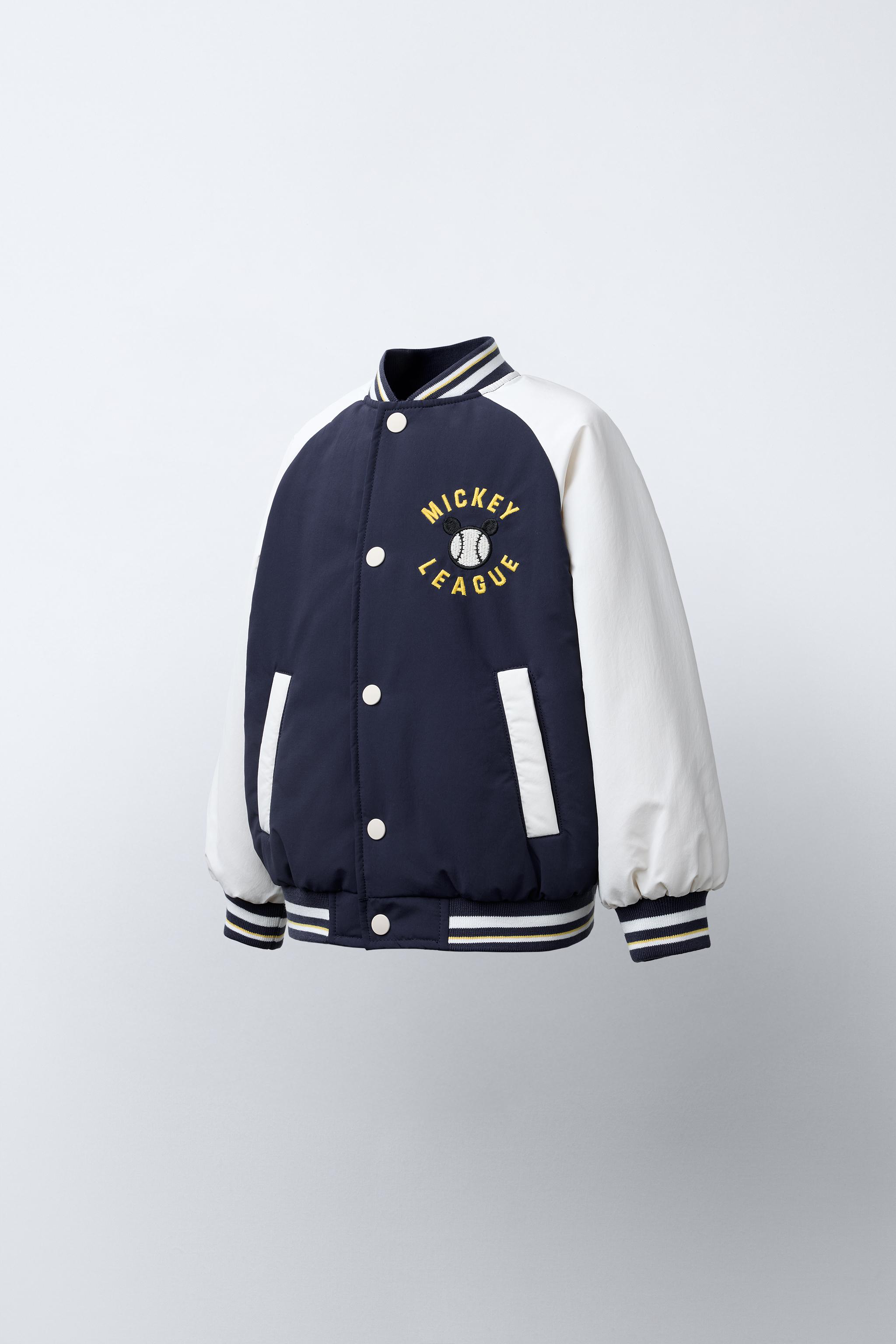 MICKEY MOUSE © DISNEY WATER-REPELLENT VARSITY BOMBER JACKET