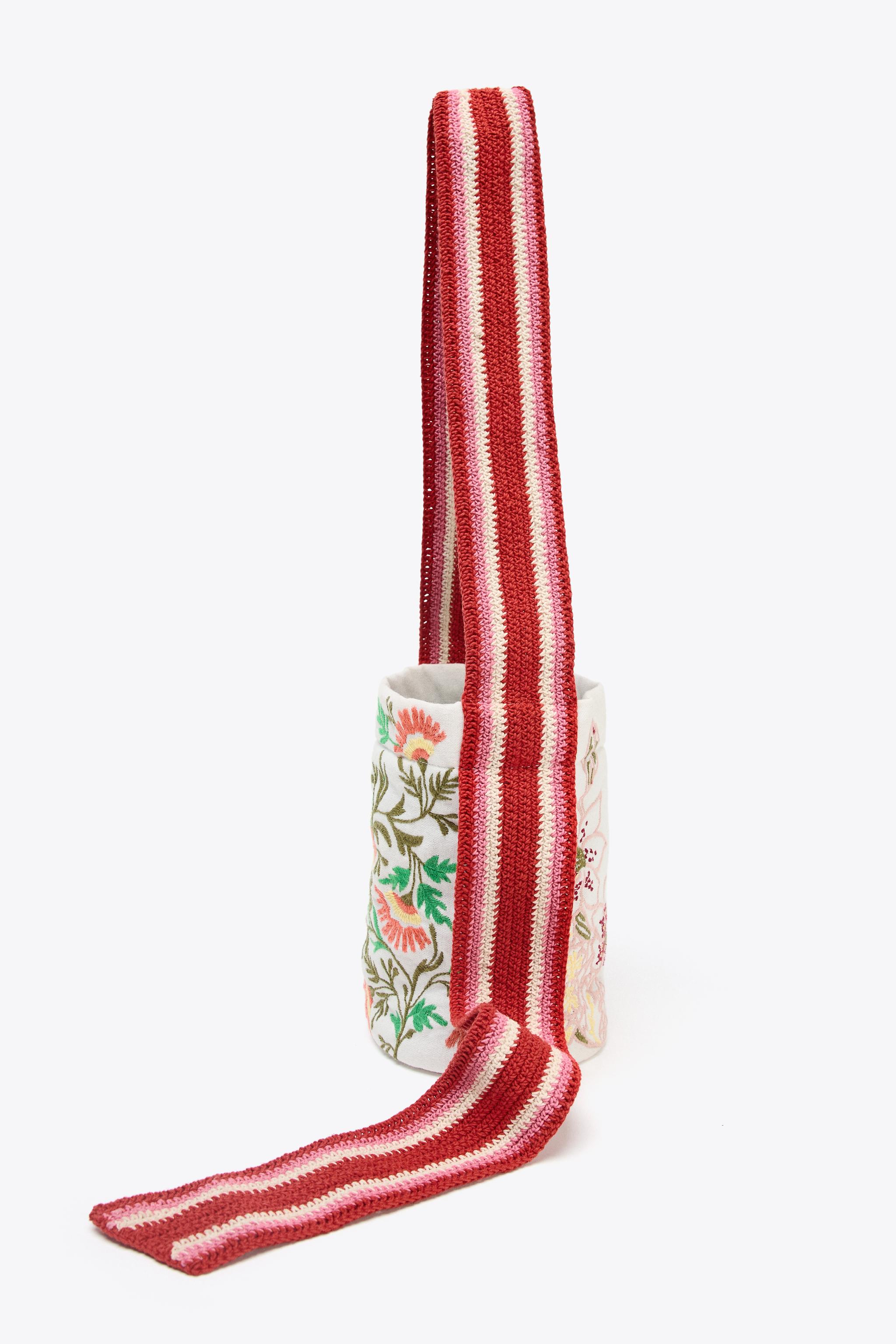 FANTASY FABRIC MINI BUCKET BAG