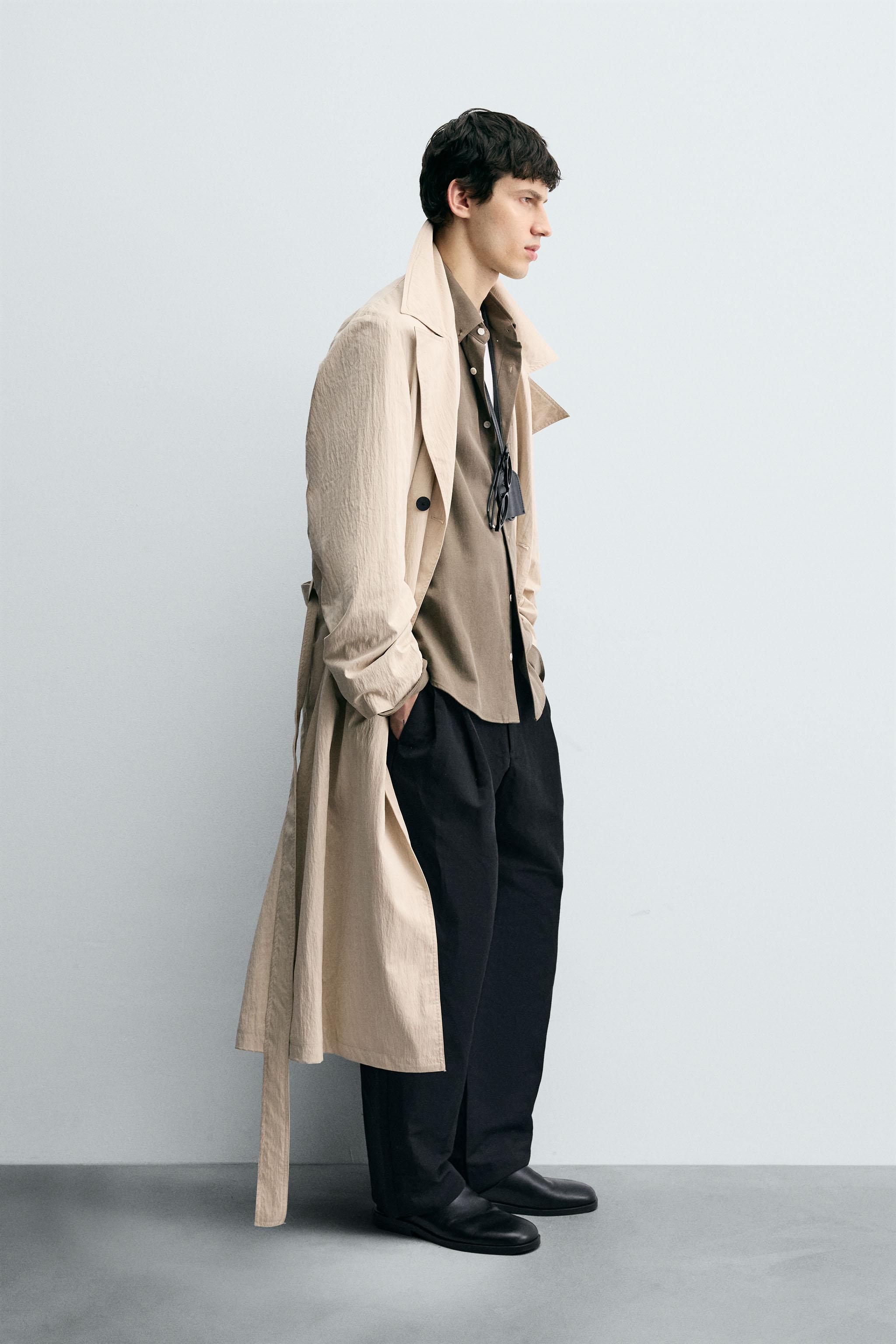 OVERSIZED FIT TRENCH COAT