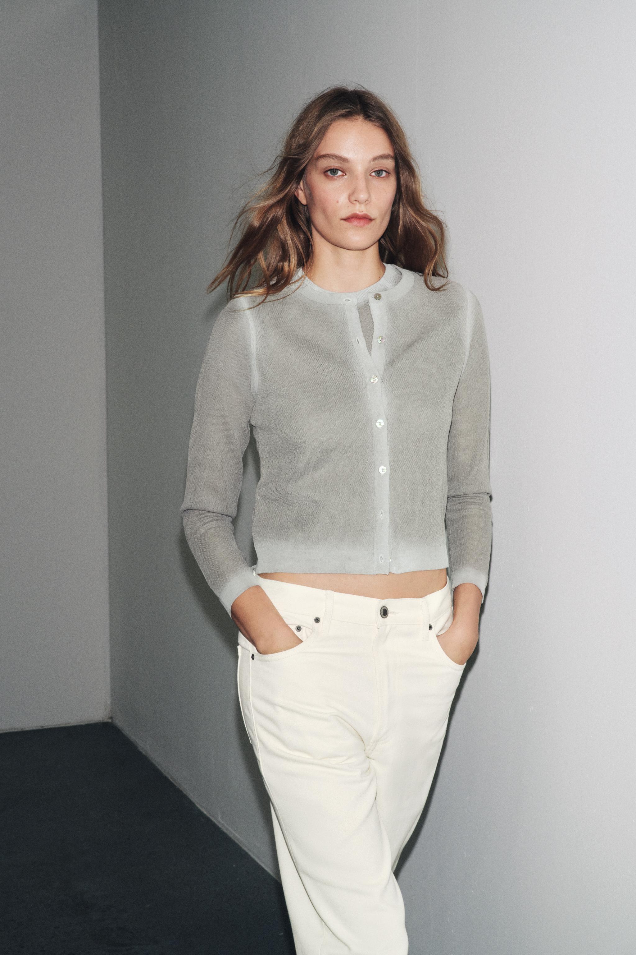 GRADIENT EFFECT CARDIGAN