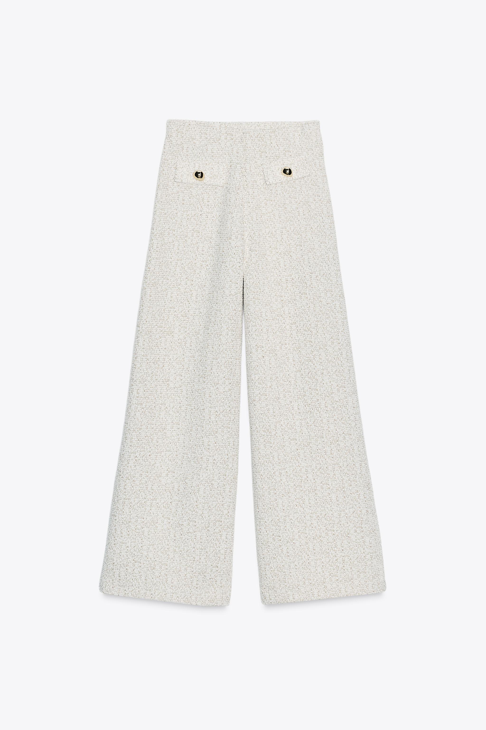 TEXTURED PANTS