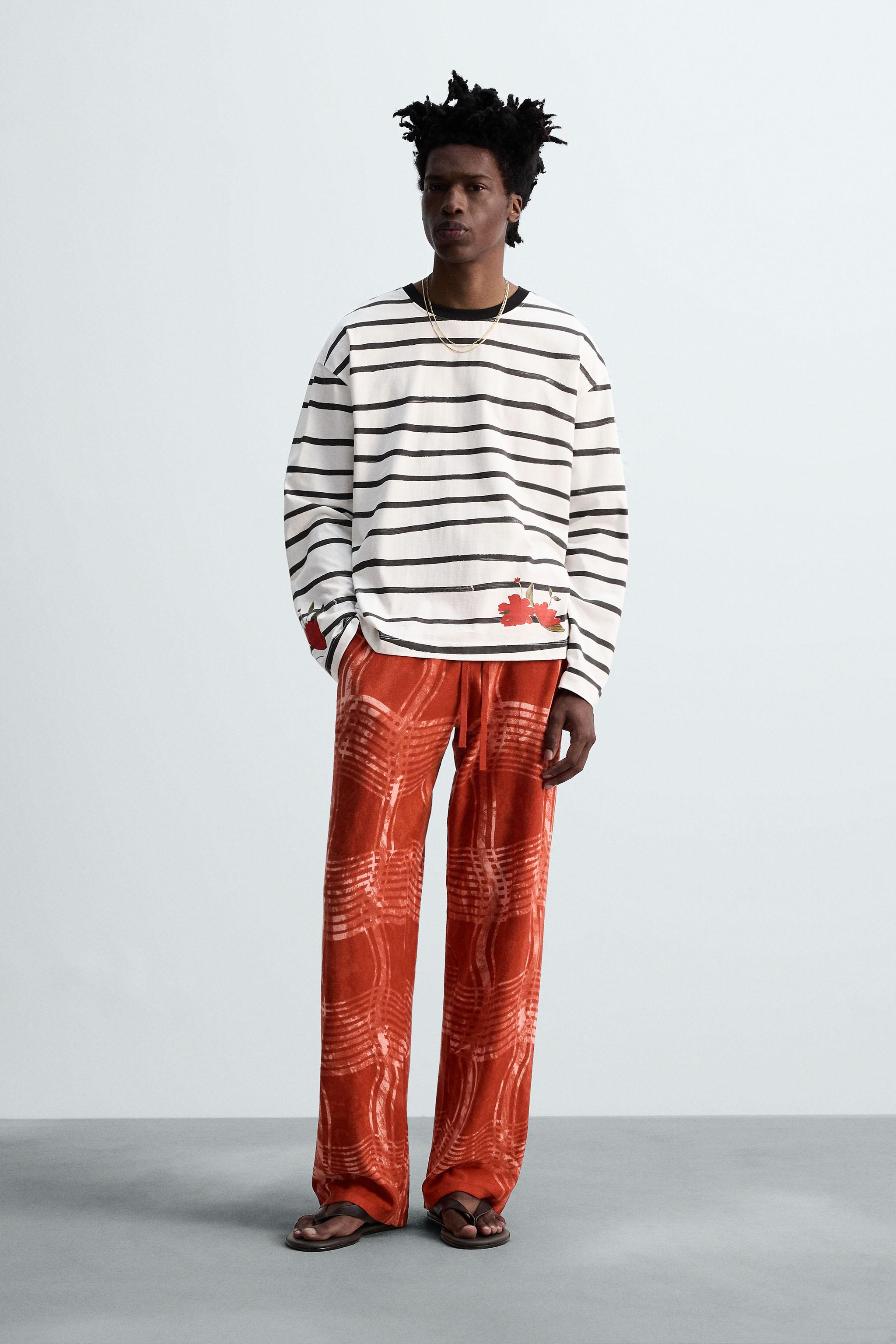 GRAPHIC PRINT KNIT PANTS © OTIS KWAME KYE QUAICOE