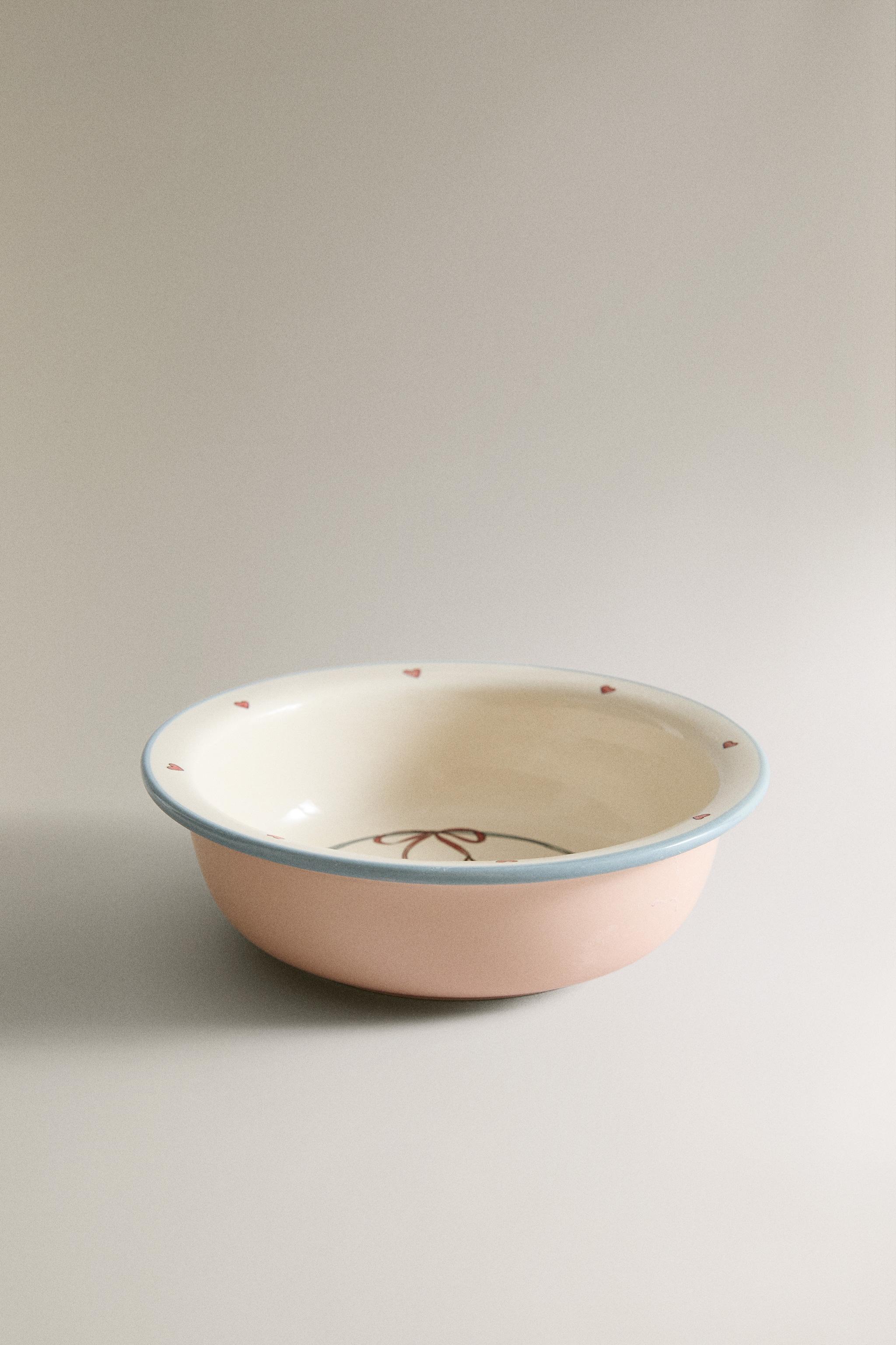 CHILDREN'S SKATER DOG CERAMIC BOWL