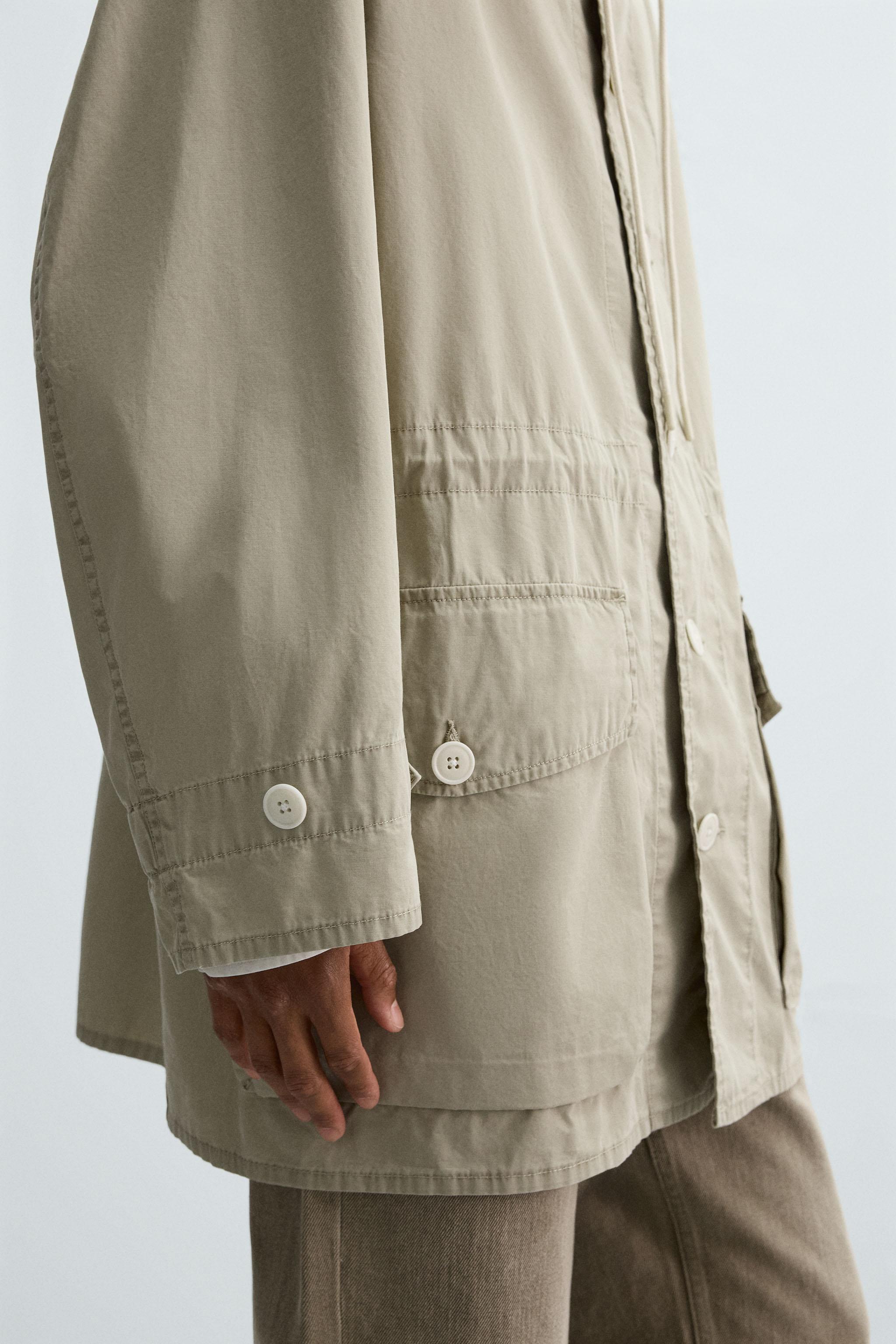 LIGHTWEIGHT SHORT COTTON PARKA