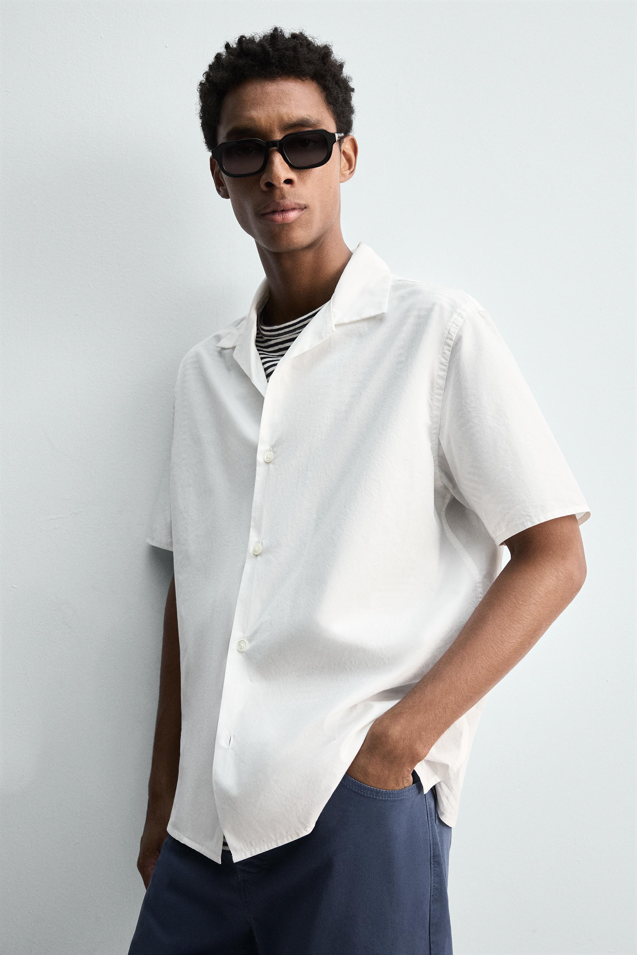 RELAXED FIT POPLIN SHIRT