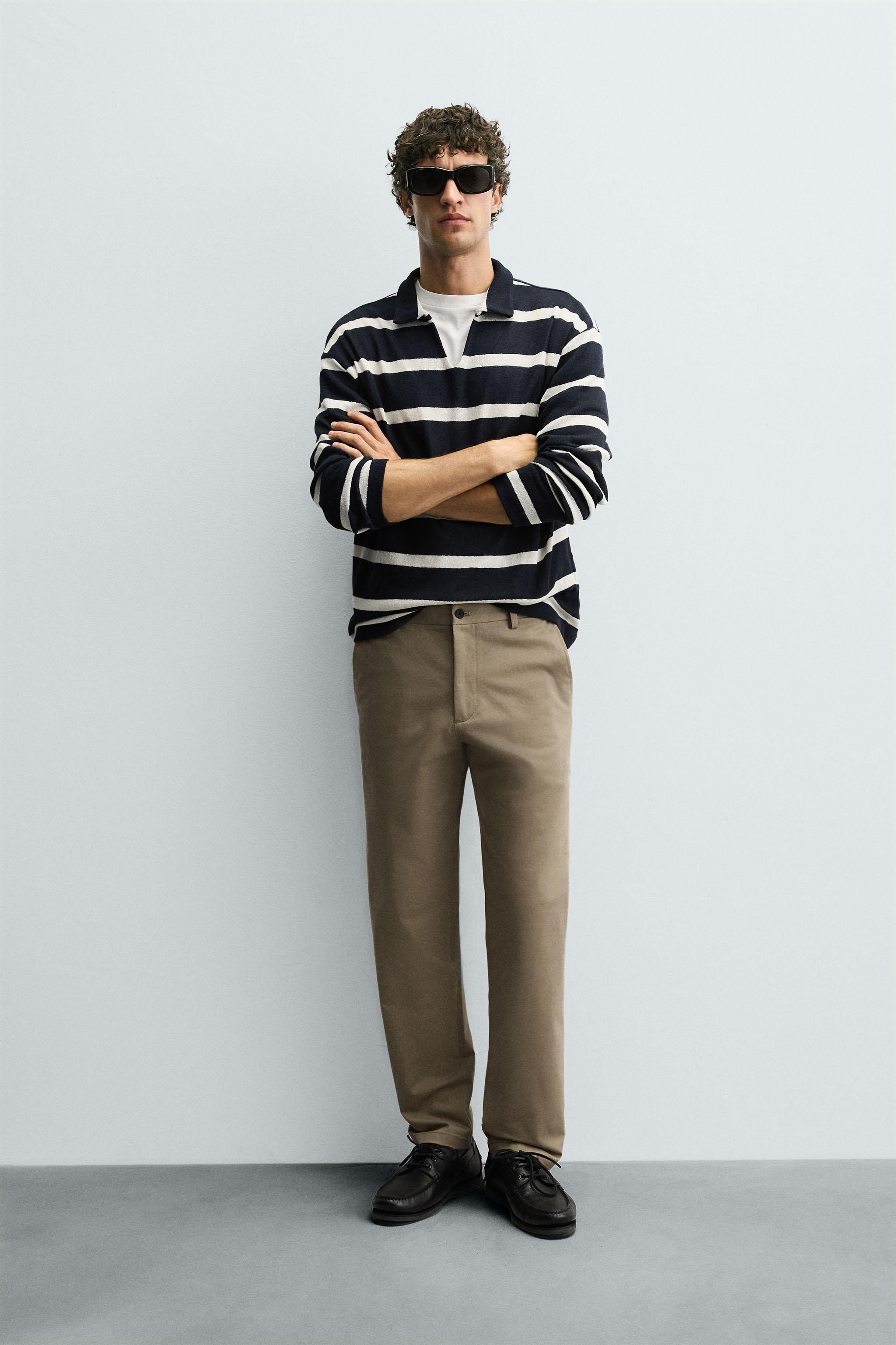 SLIM FIT CHINO PANTS