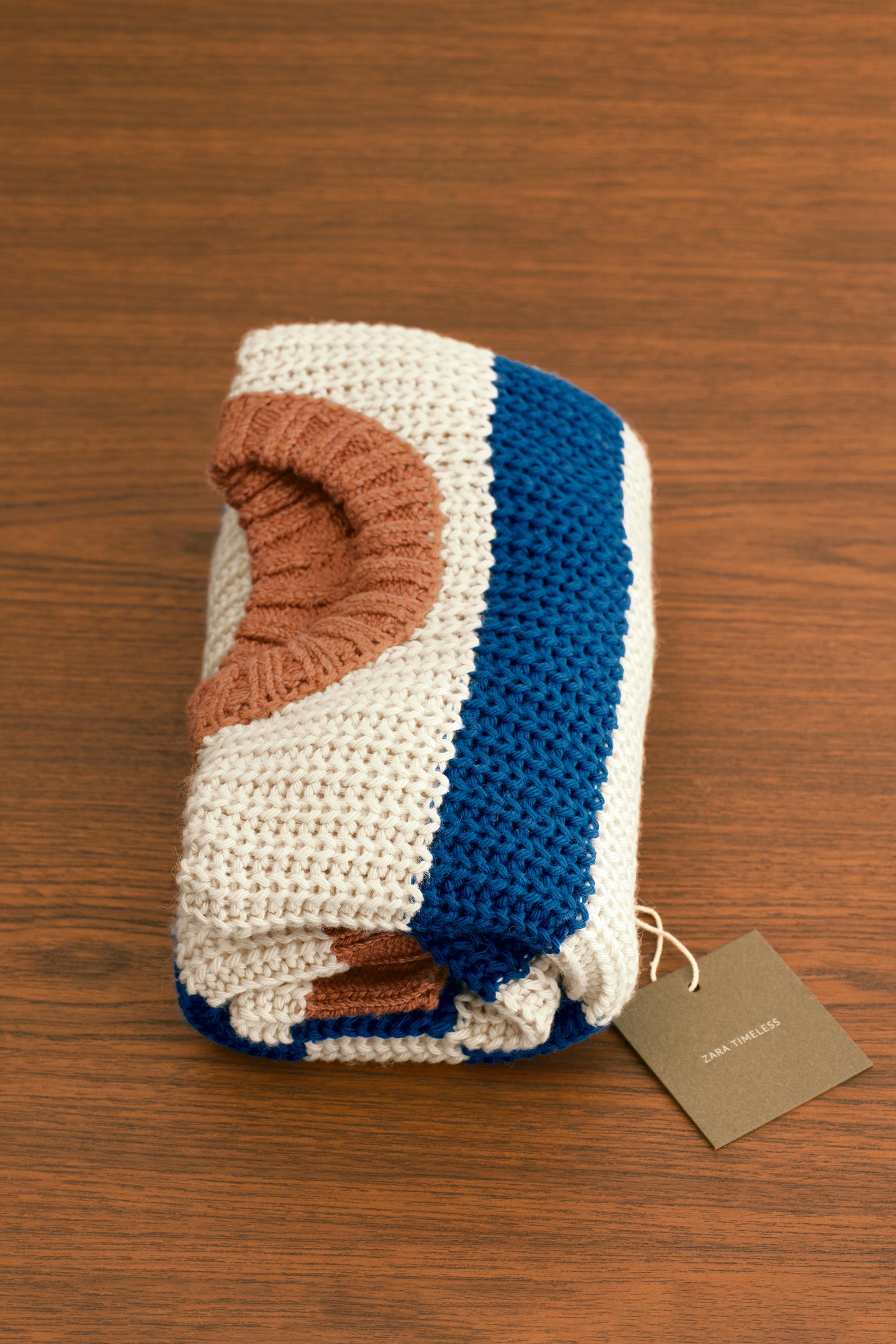 ZARA TIMELESS - STRIPED CHUNKY KNIT SWEATER