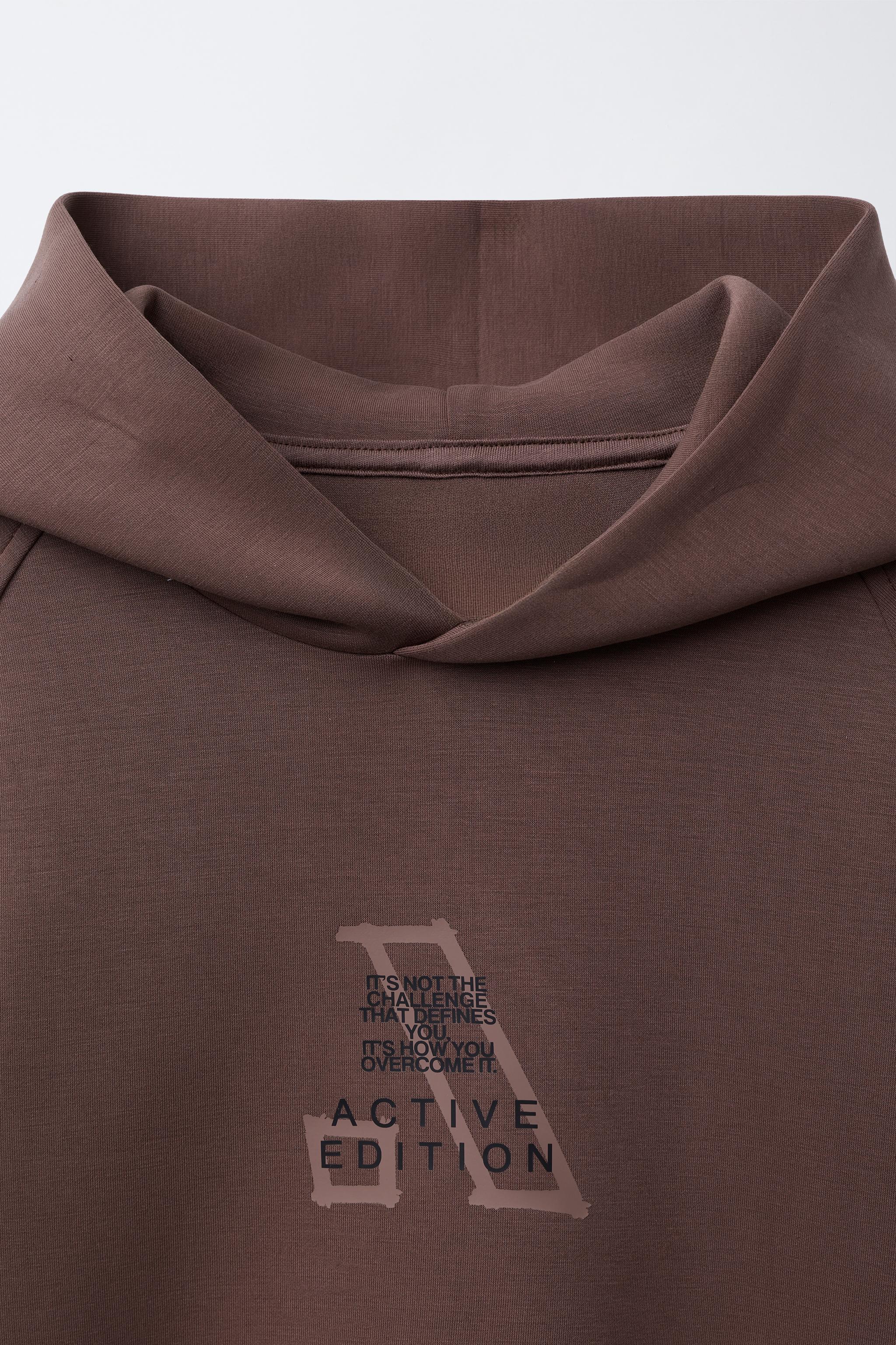 SPORTY HOODIE SWEATSHIRT