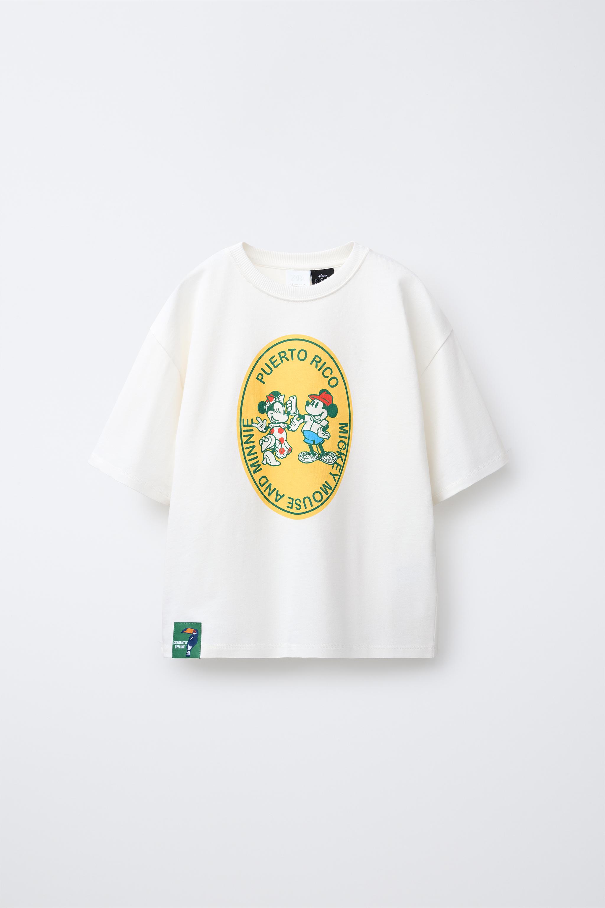 MICKEY AND MINNIE MOUSE © DISNEY PRINT T-SHIRT