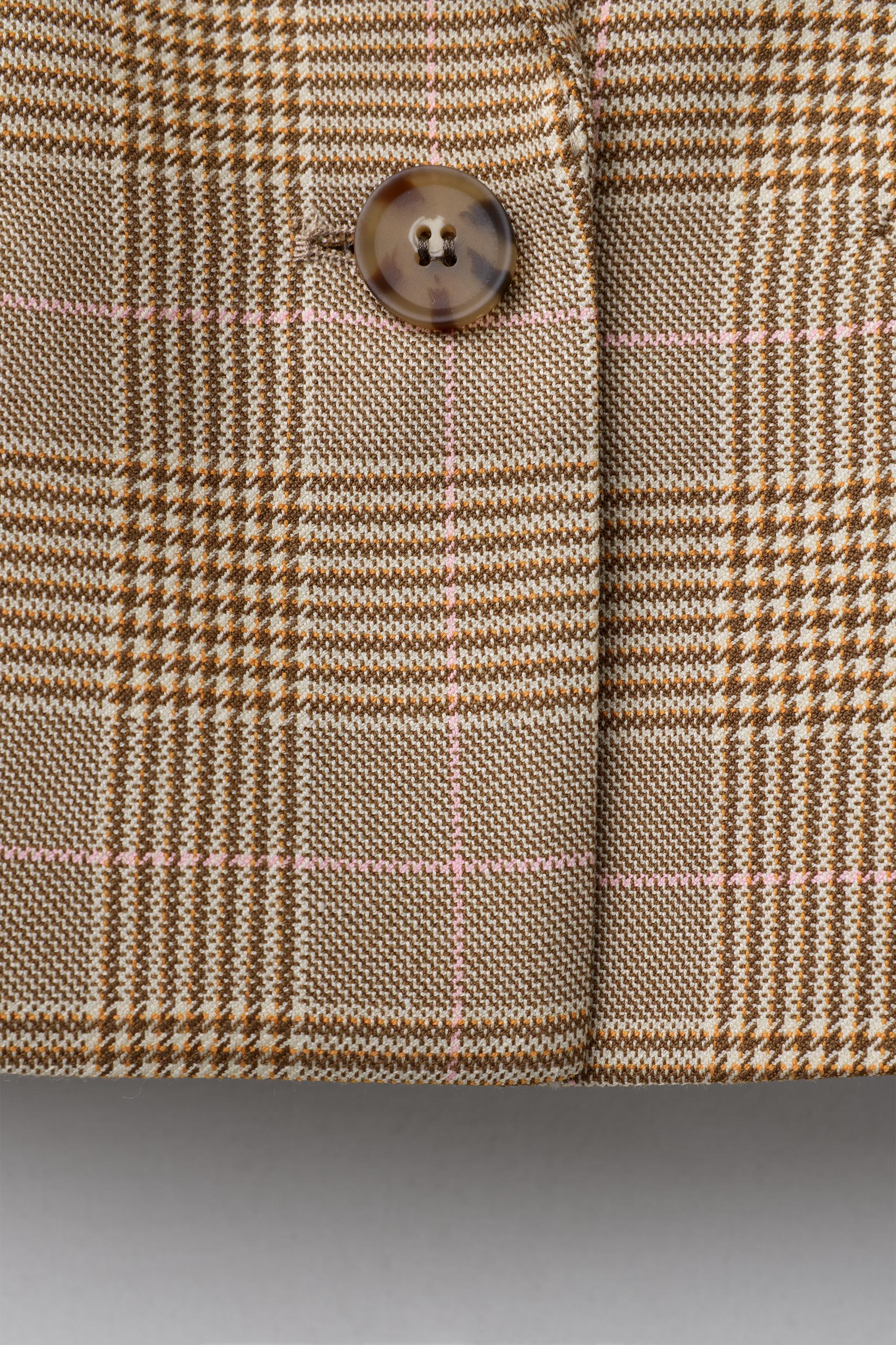 PLAID CROPPED BLAZER