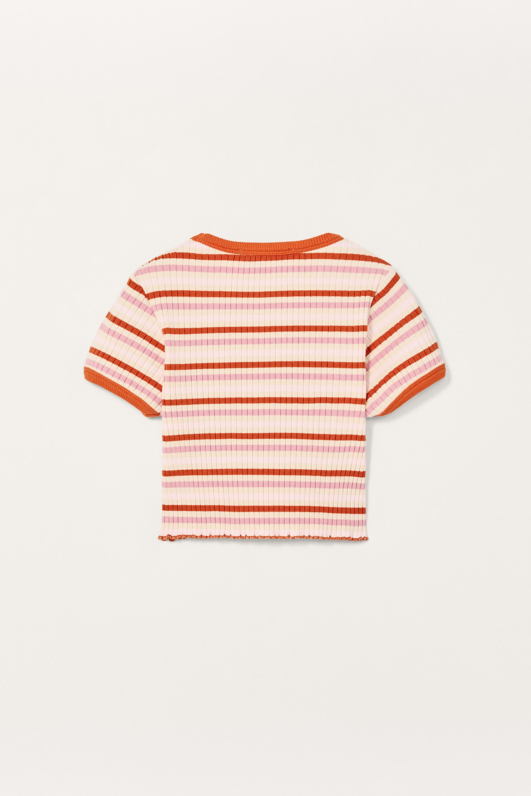 LIMITED EDITION STRIPED CROP TOP