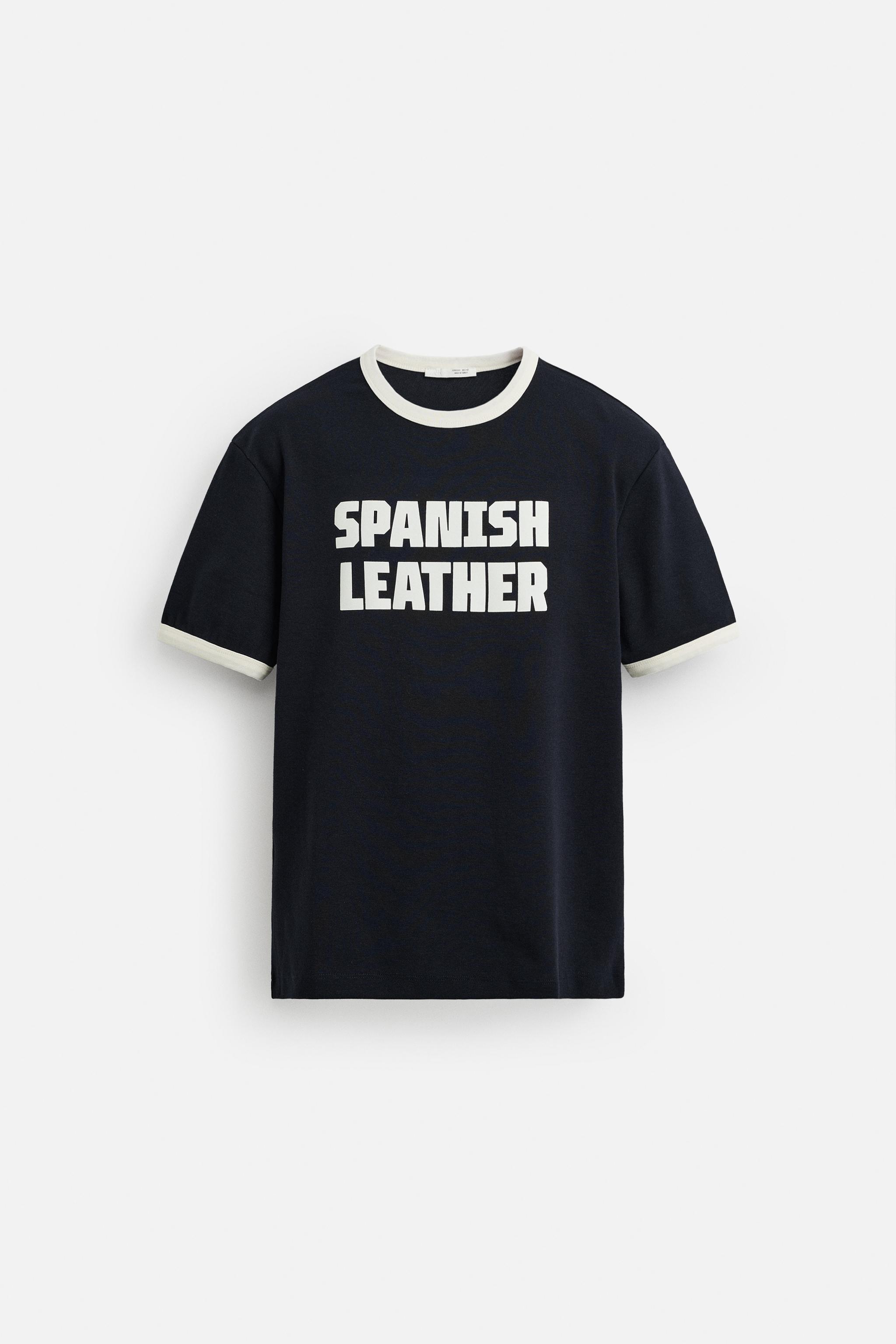 GUITARRICADELAFUENTE RIB TEXT T-SHIRT