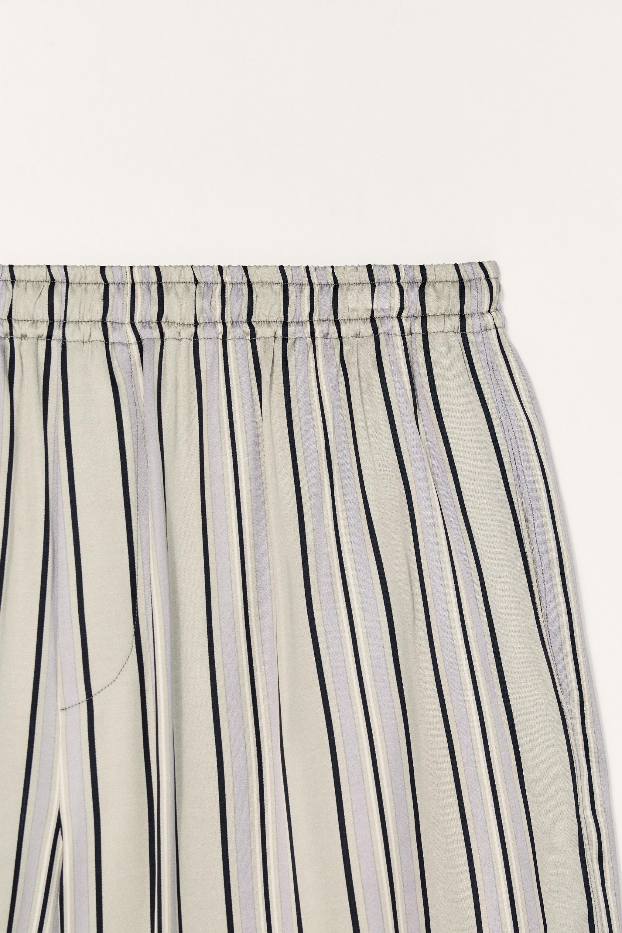 STRIPED RELAXED FIT BERMUDA SHORTS LIMITED EDITION