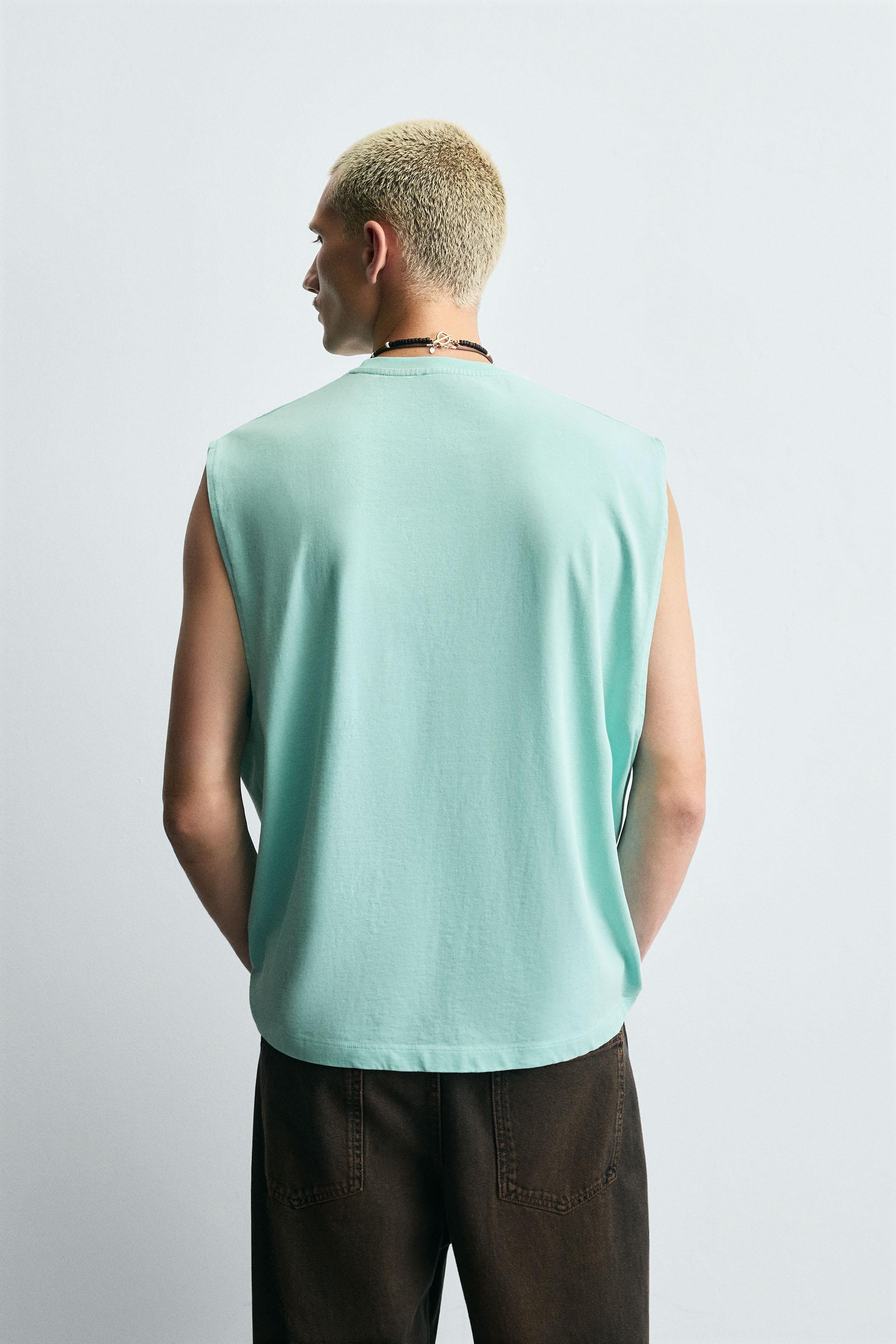 PALM TREE PRINT TANK TOP