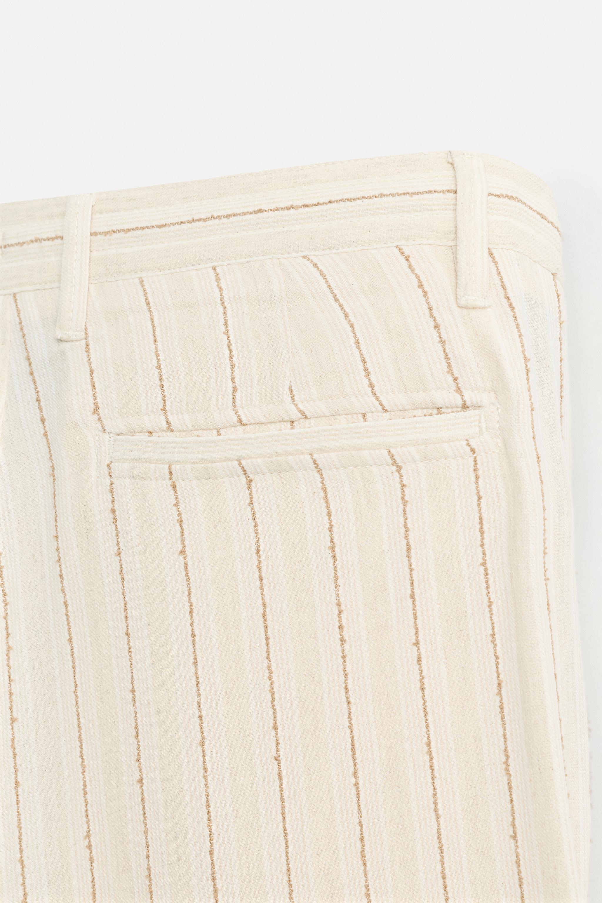 JACQUARD STRIPED PANTS