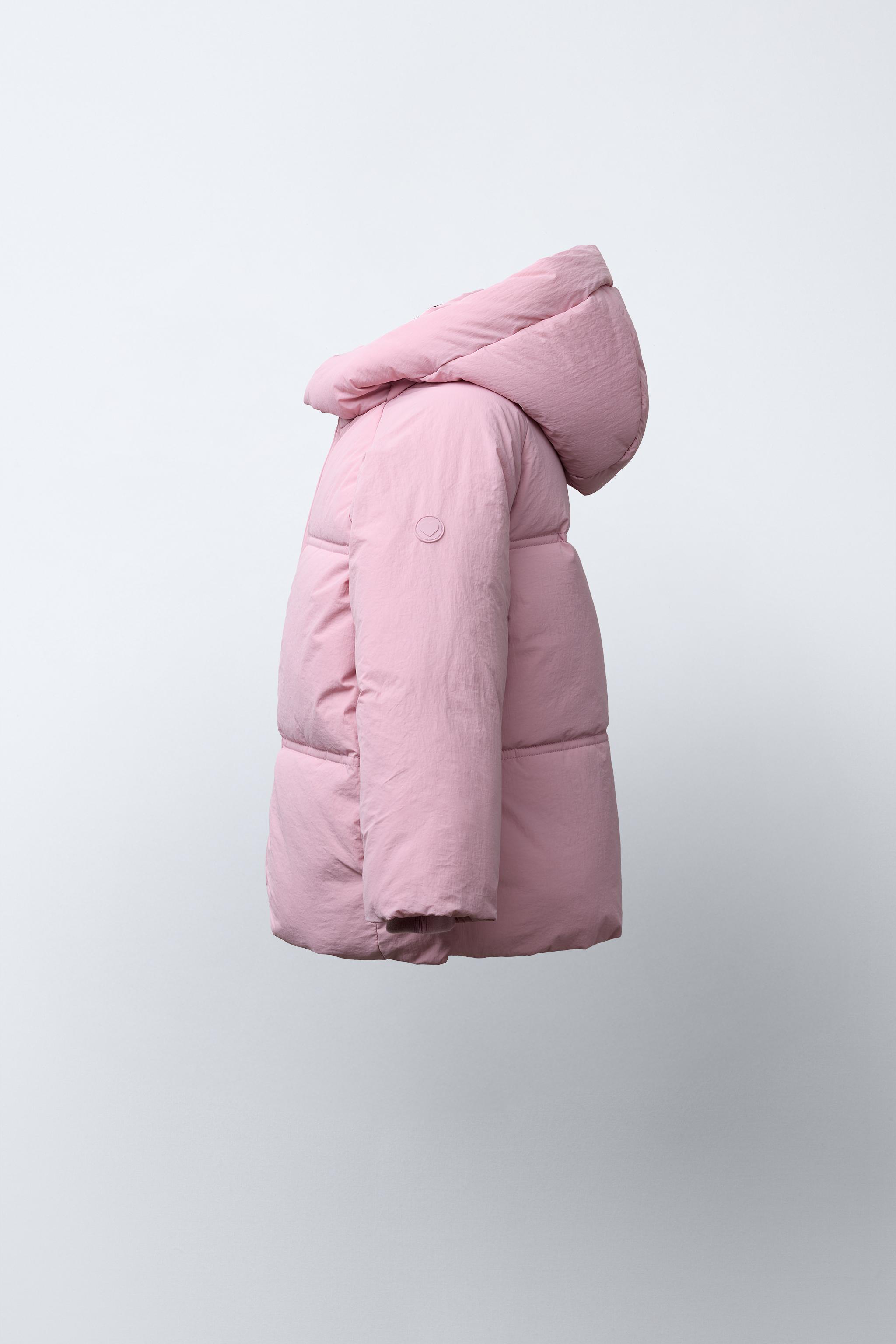 WATER REPELLENT HOODED PUFFER JACKET