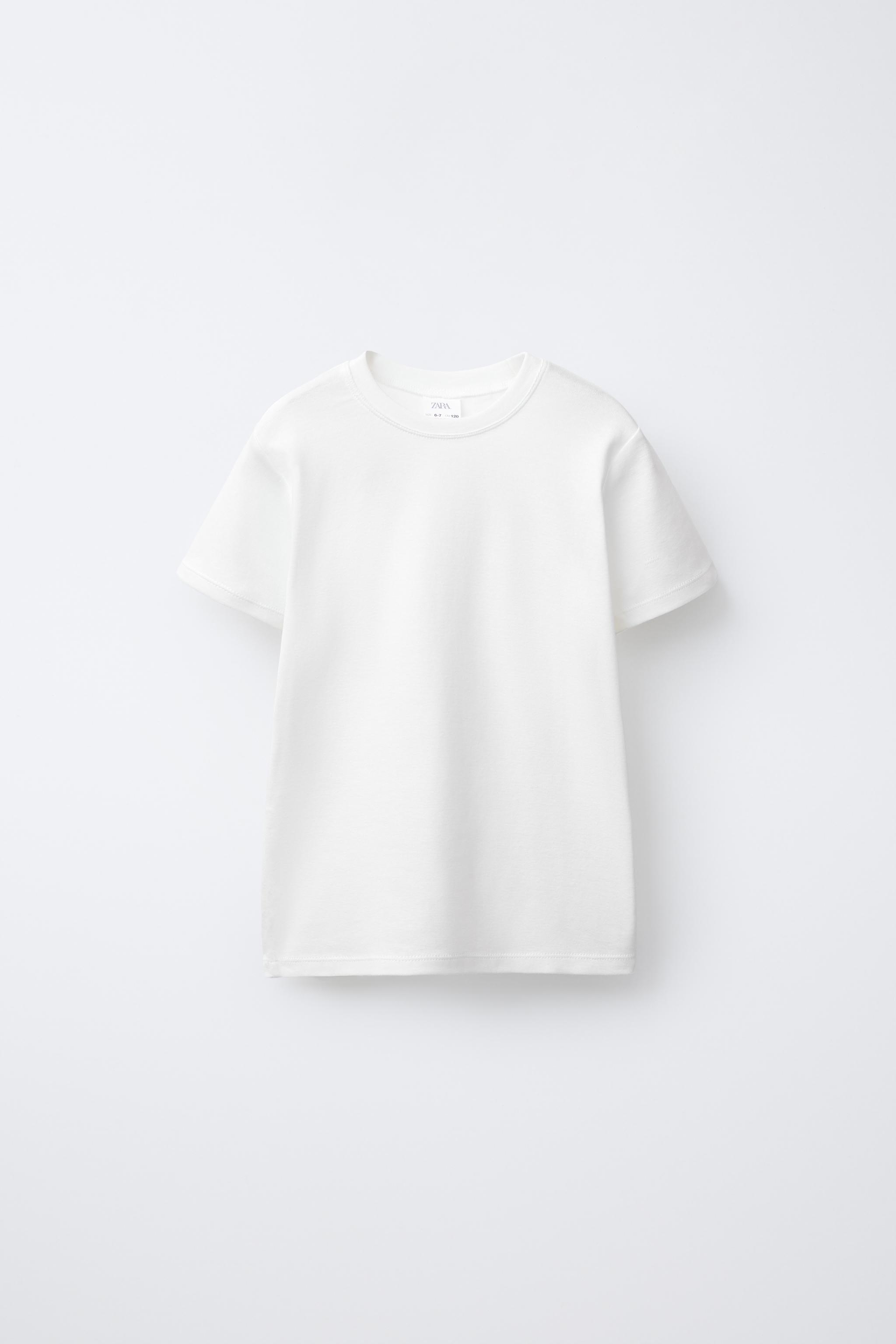 6-14 YEARS/ TWO-PACK OF PLAIN SHORT SLEEVE T-SHIRTS