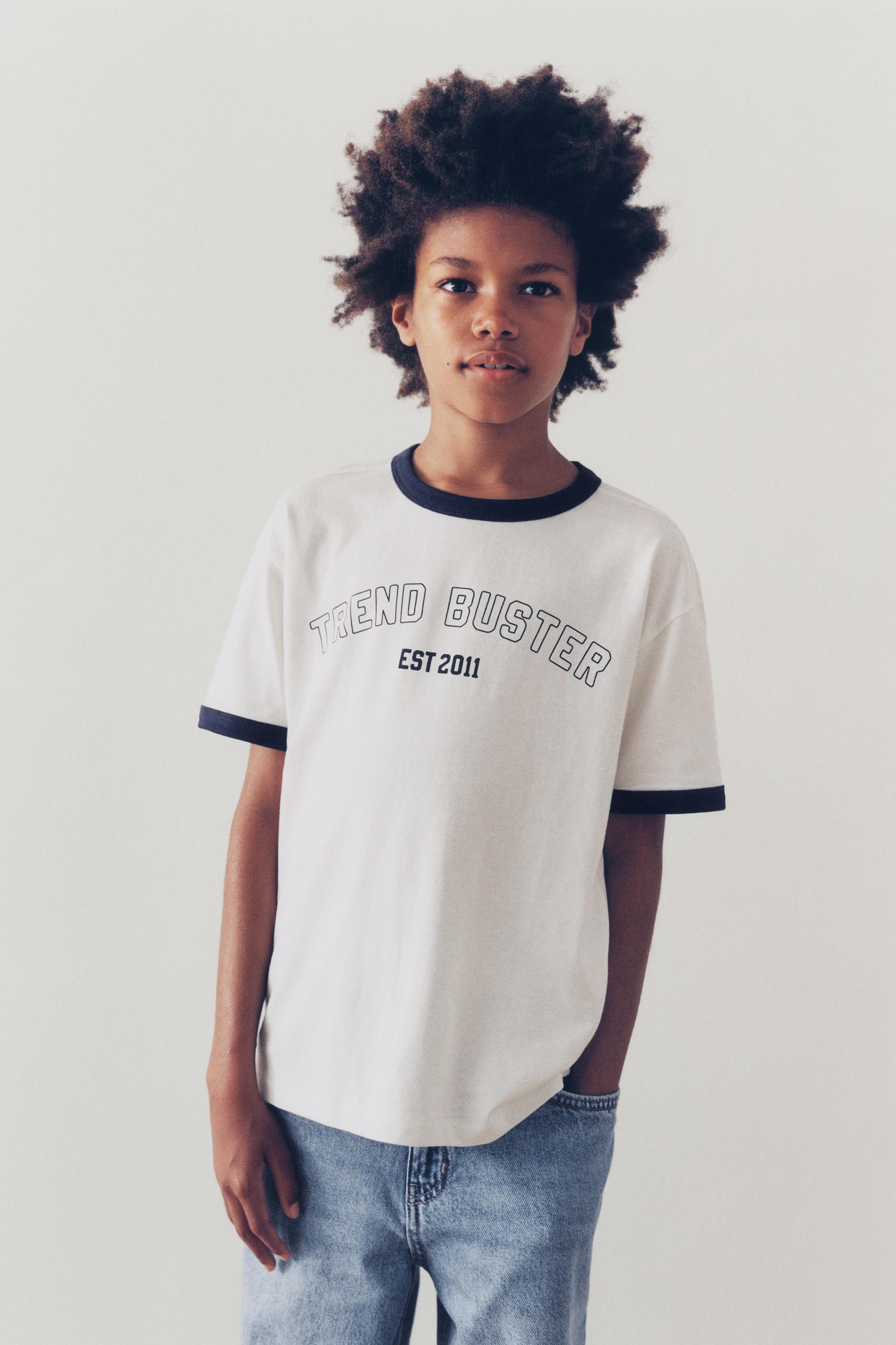 CONTRAST TRIM T-SHIRT