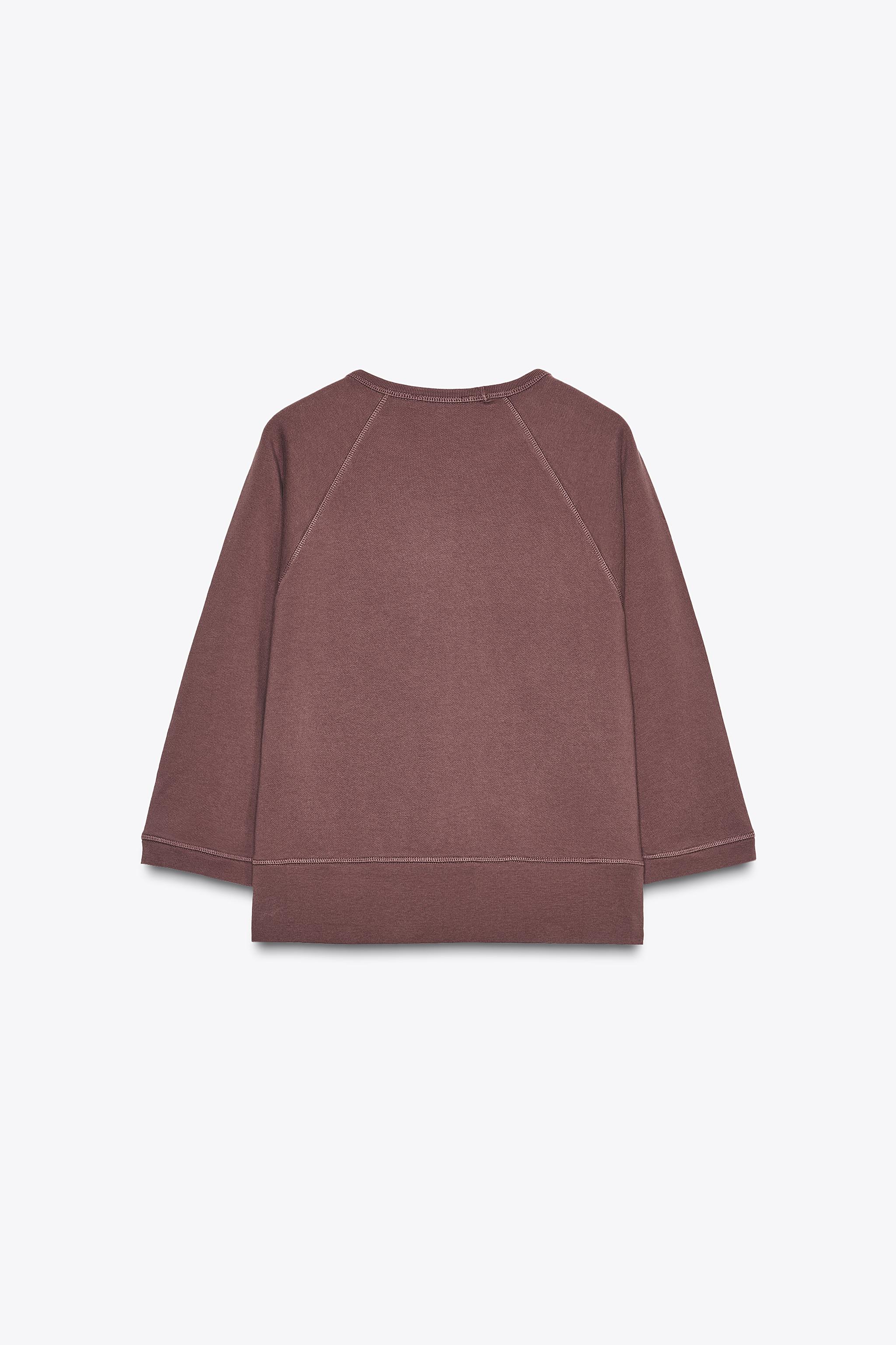 RAGLAN SLEEVE SWEATSHIRT