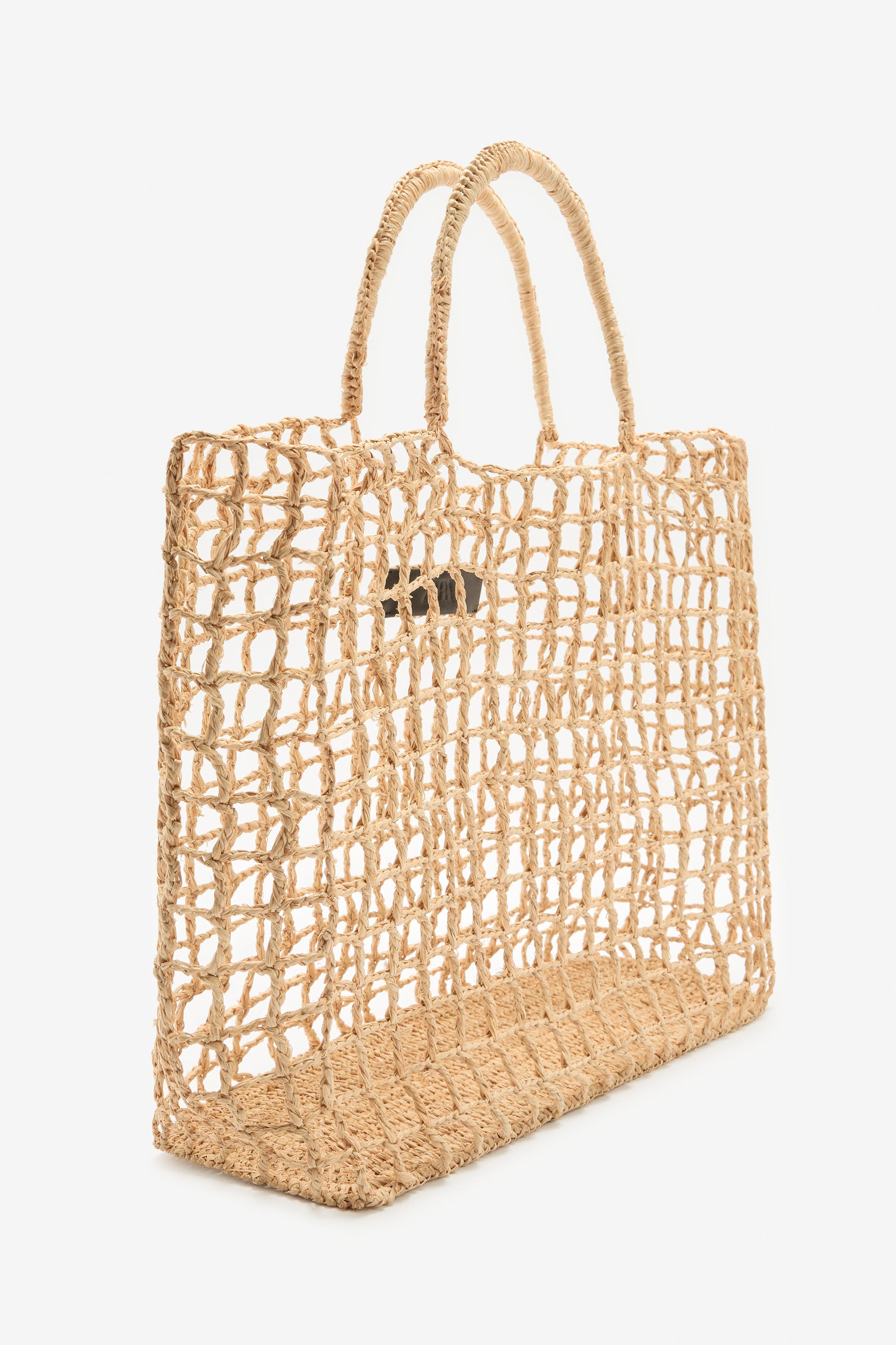 LIMITED EDITION RAFFIA MAXI SHOPPER