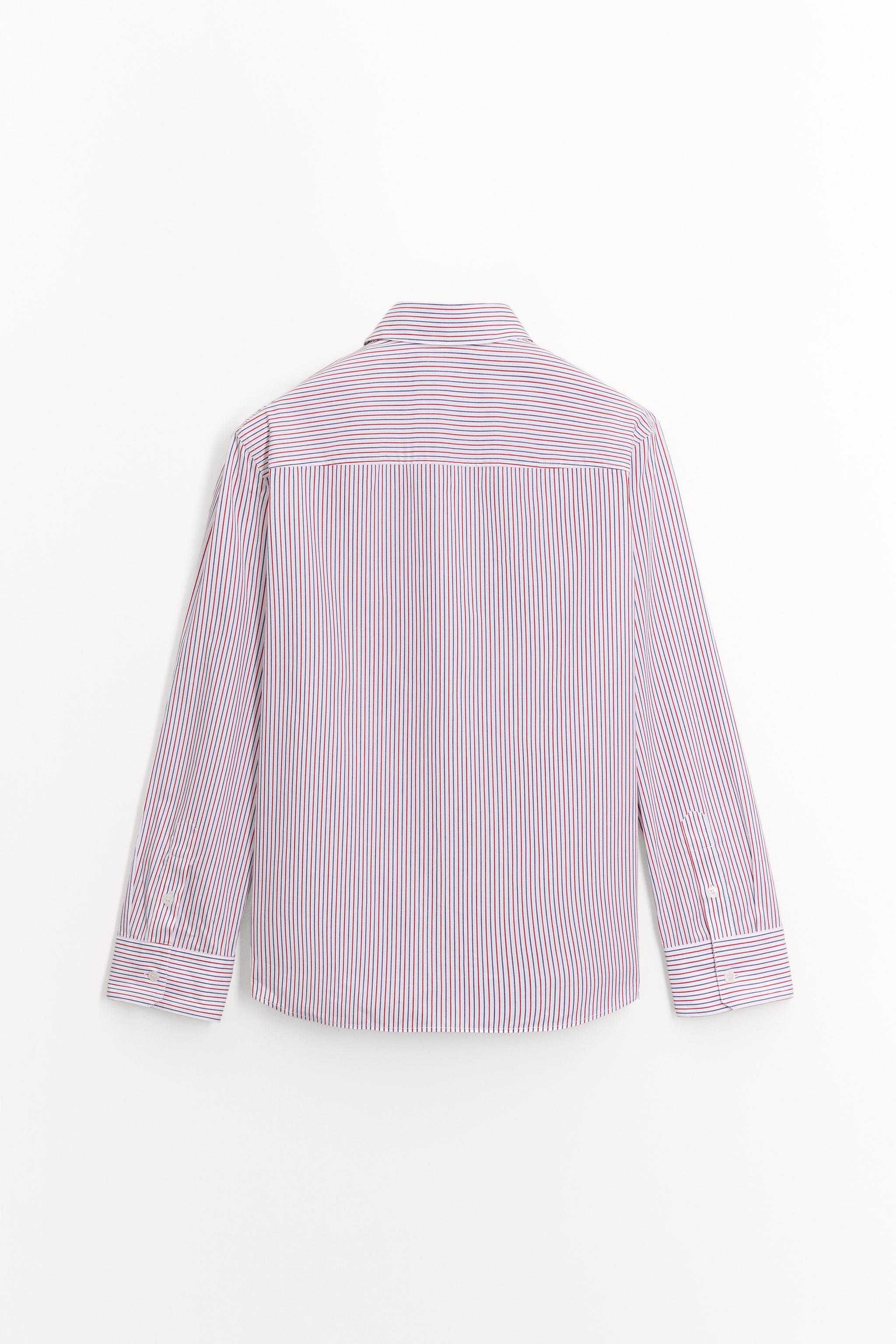 STRIPED POPLIN SHIRT ZW COLLECTION