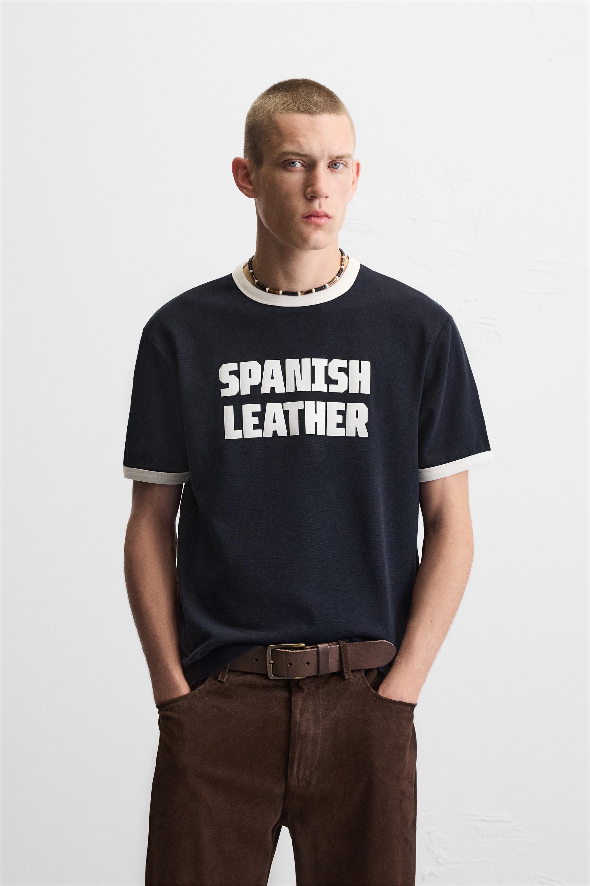 GUITARRICADELAFUENTE RIB TEXT T-SHIRT
