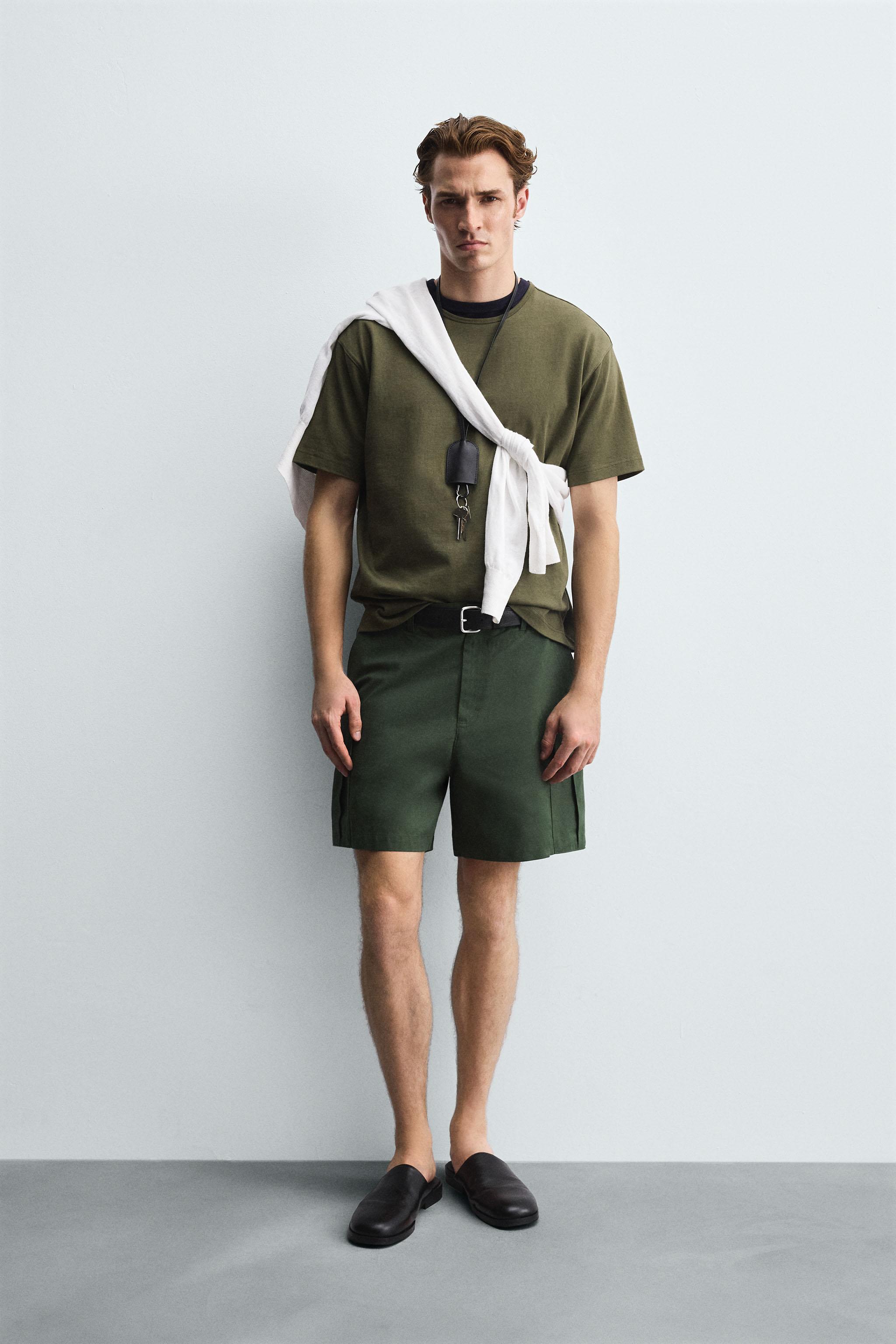 REGULAR FIT CARGO SHORTS
