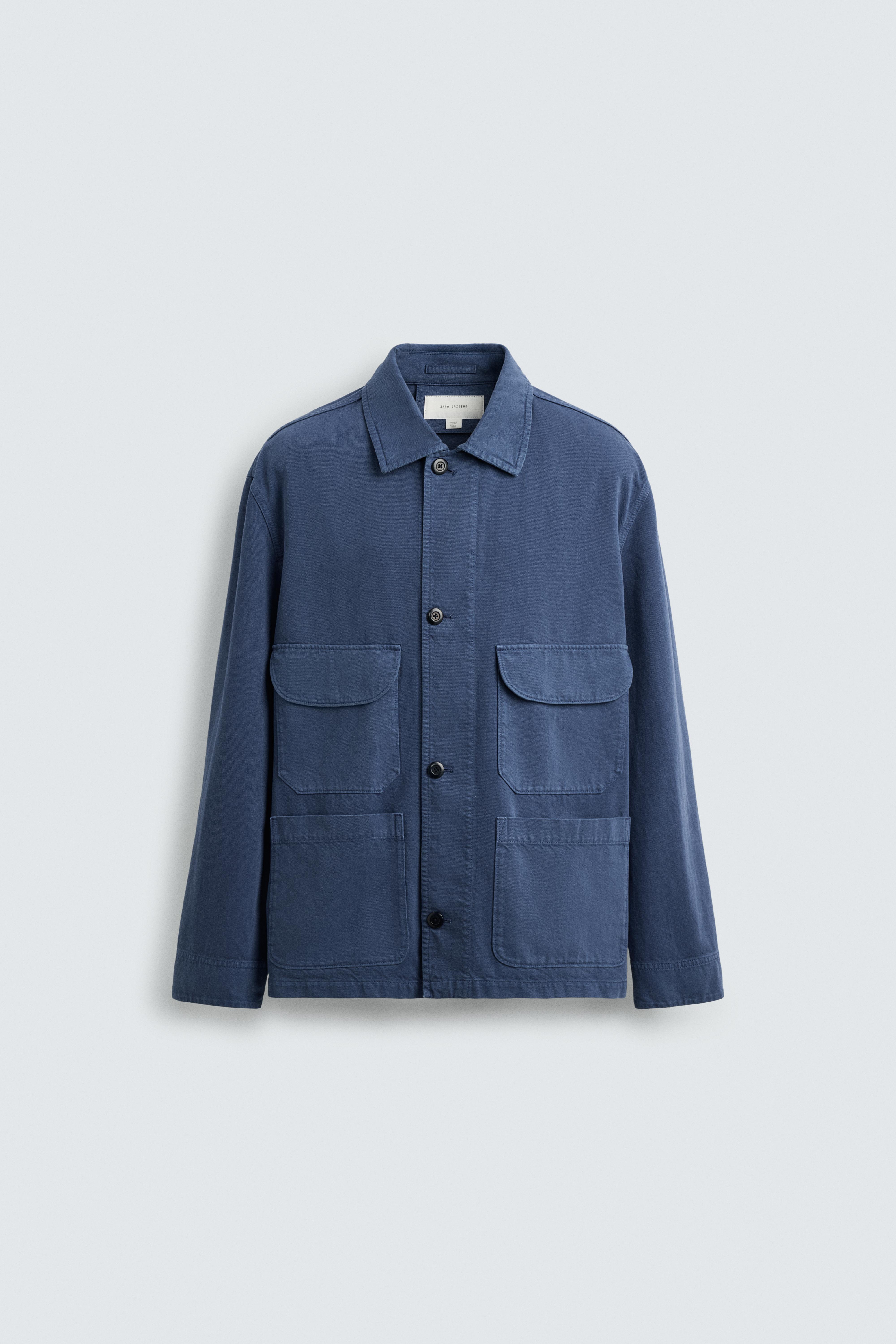 WASHED POCKET JACKET