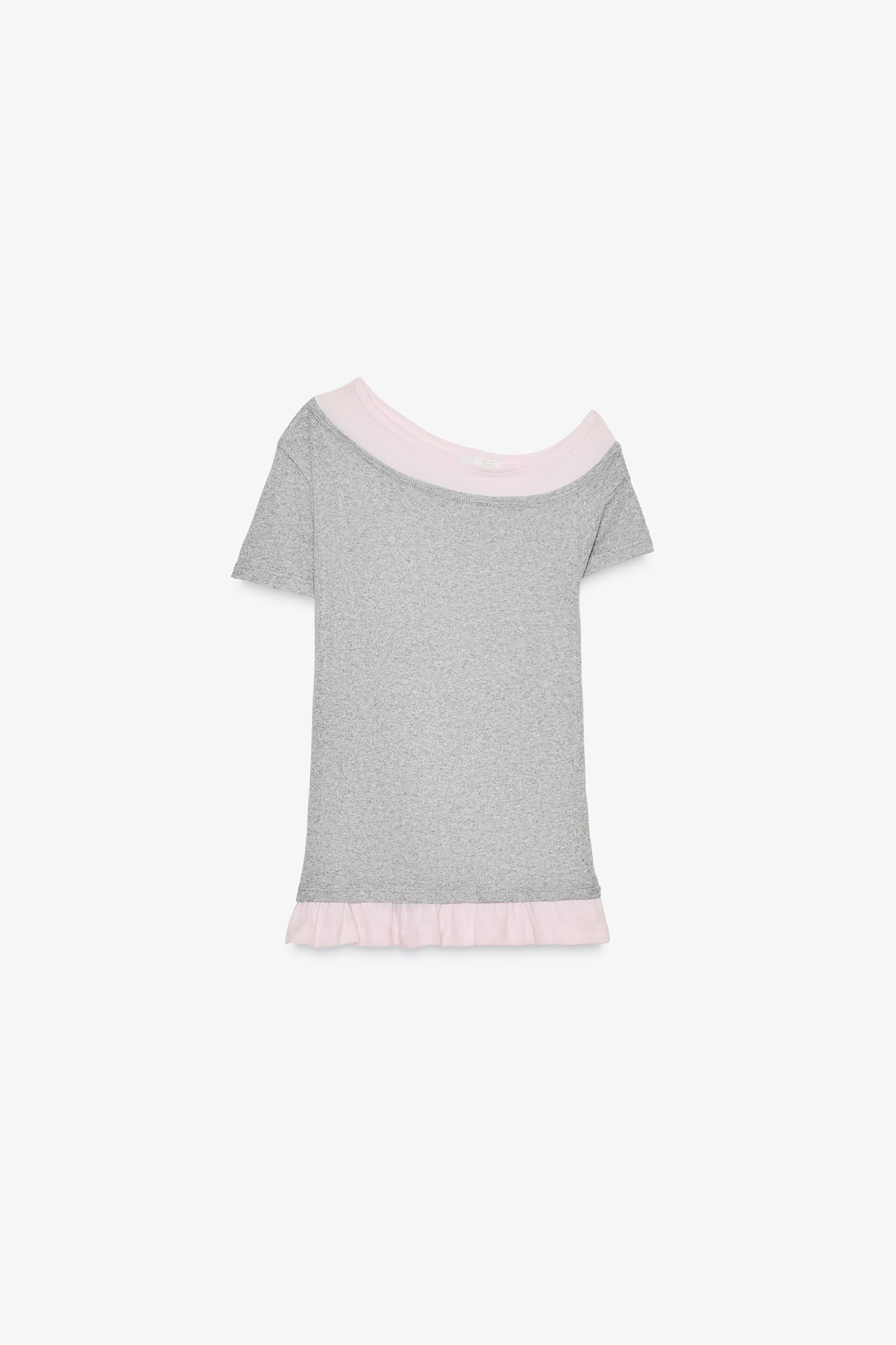 ASYMMETRIC DOUBLE T-SHIRT