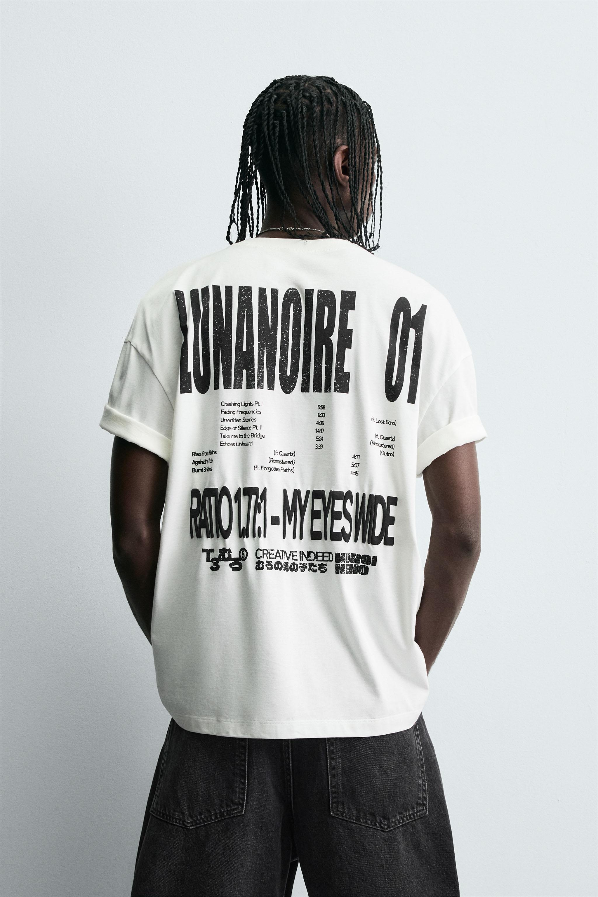 GRAPHIC TEXT T-SHIRT