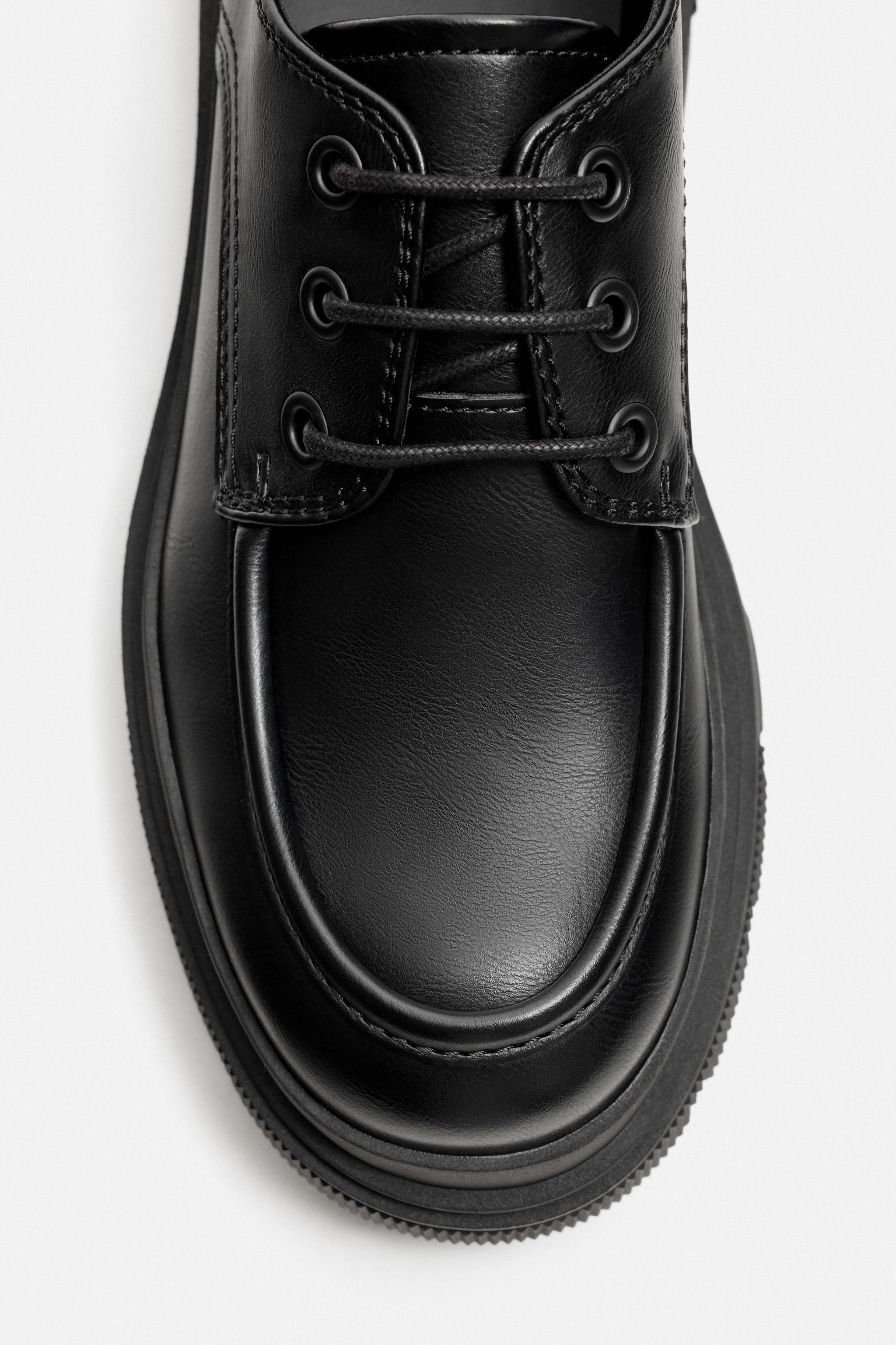 CHUNKY MOC TOE SHOES