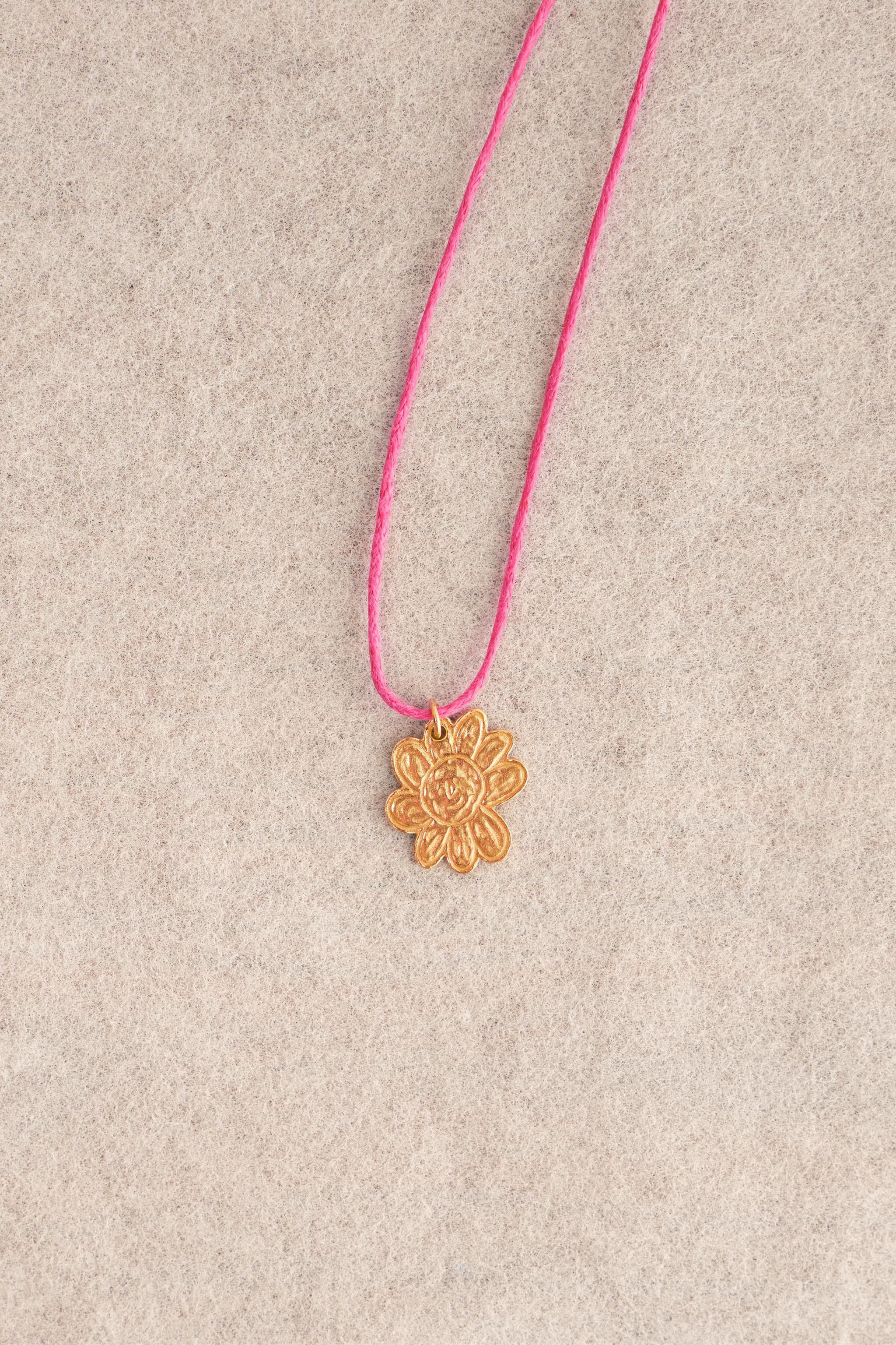 ZARA TIMELESS - 24K FLOWER NECKLACE ORFAYO ©
