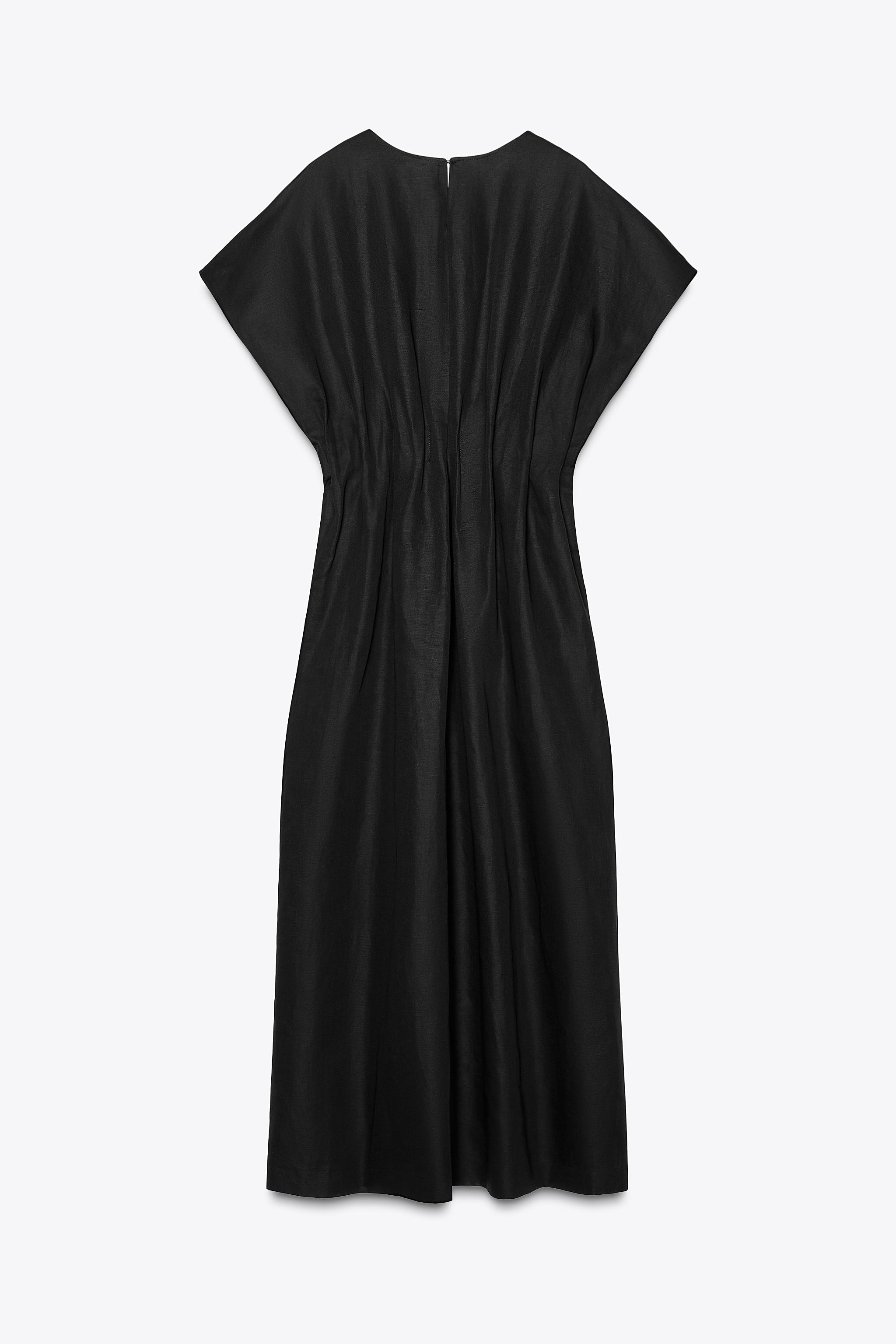 ZW COLLECTION PLEATED MIDI DRESS