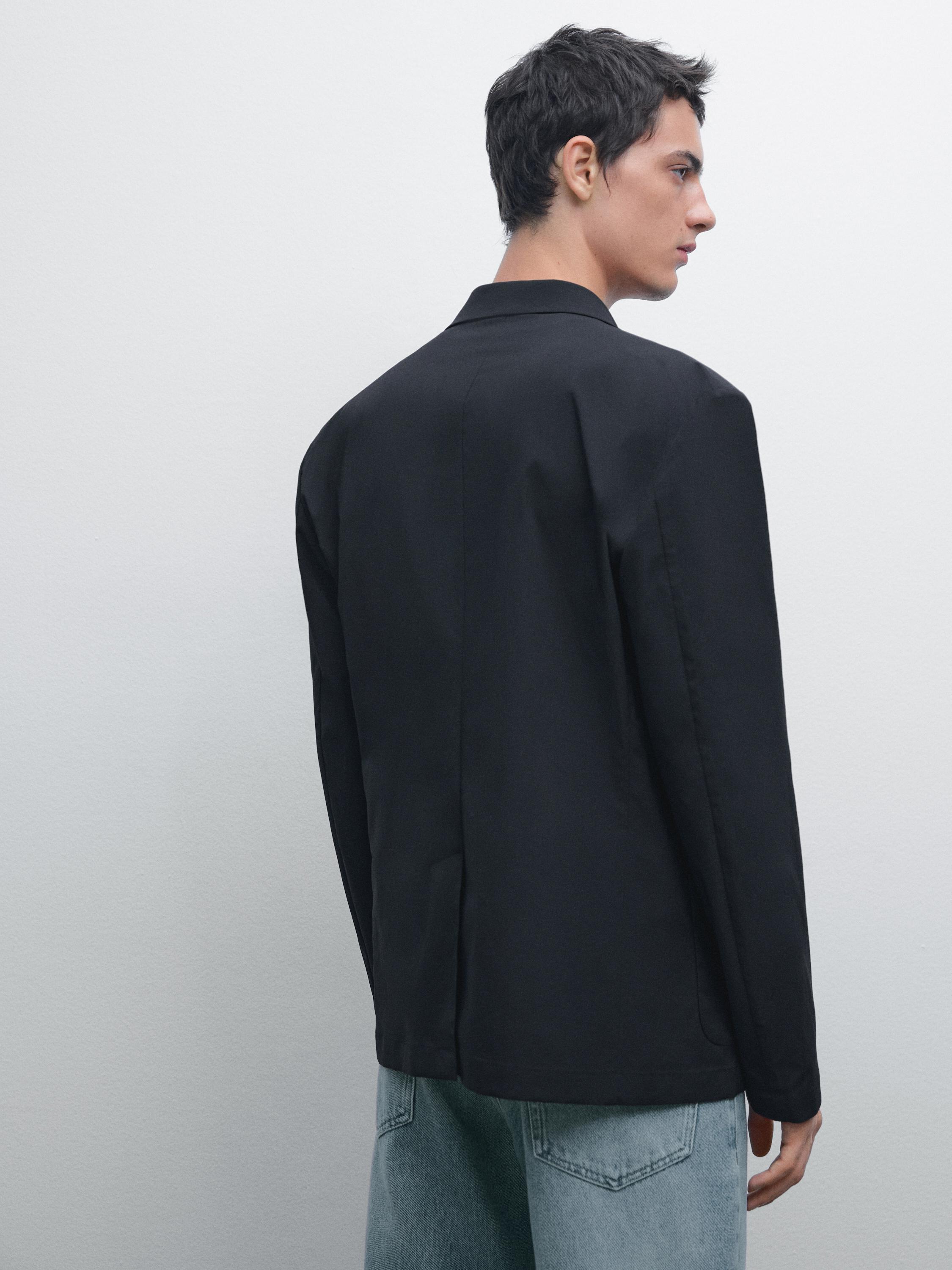 Lightweight technical blazer