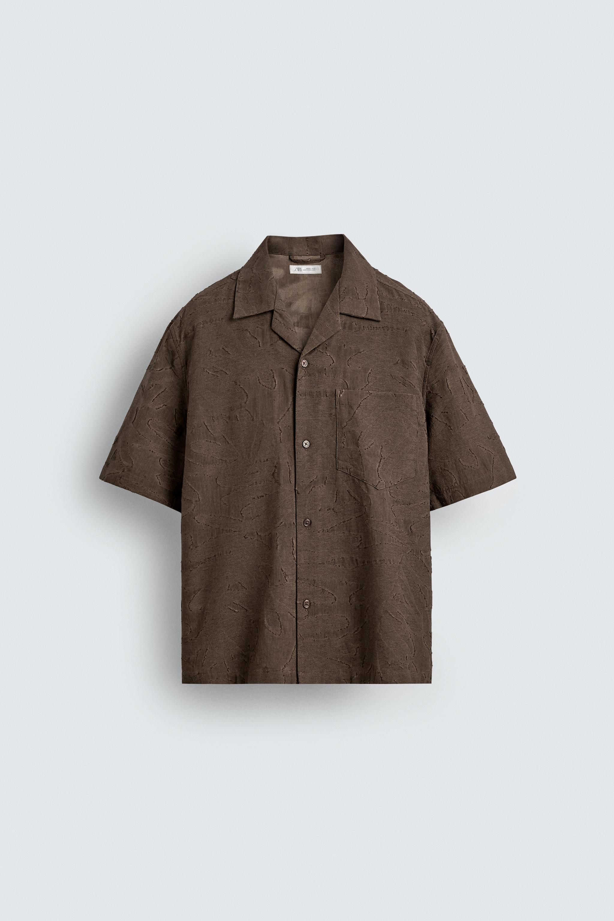 FLORAL JACQUARD SHIRT