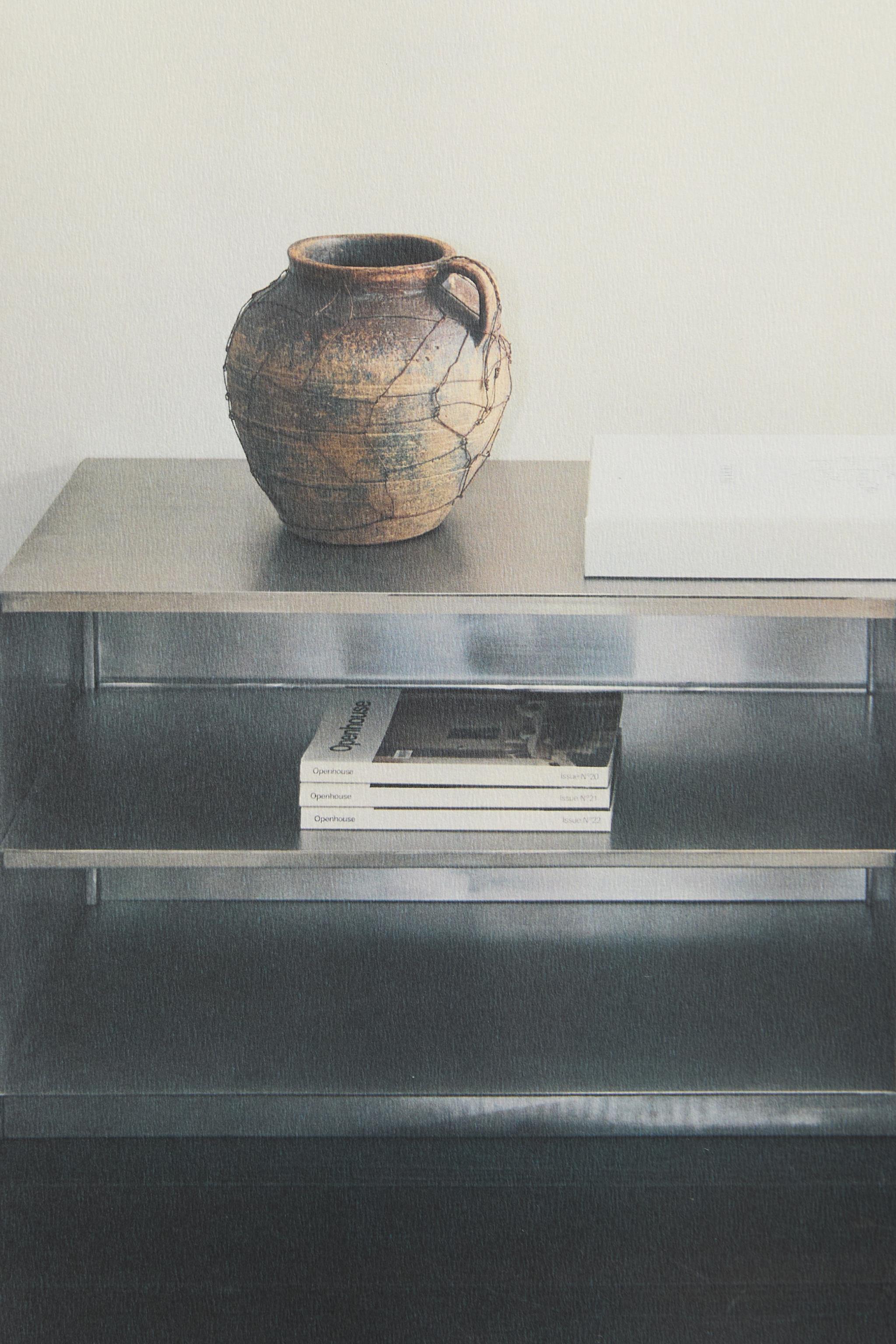 STAINLESS STEEL CONSOLE TABLE