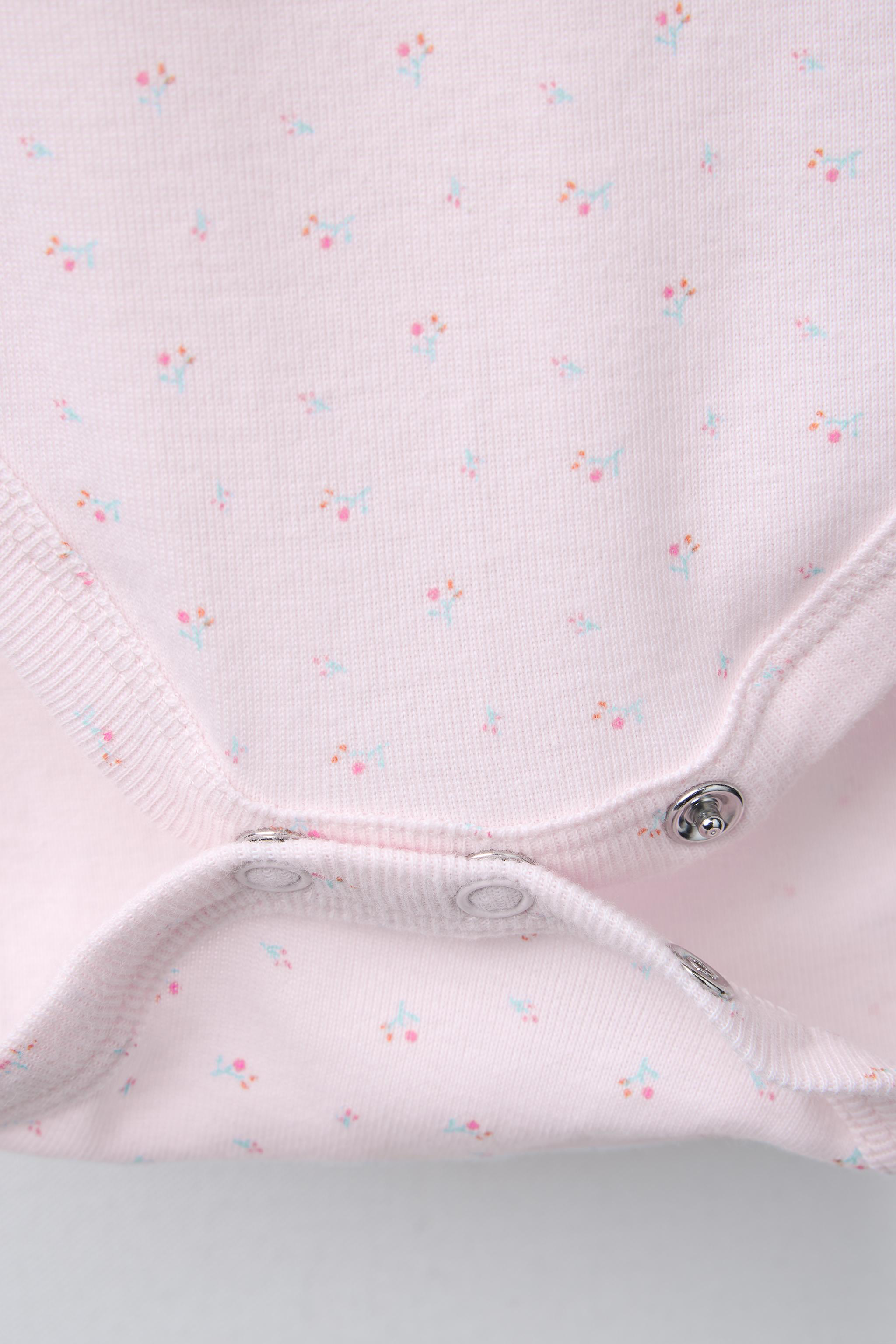 FIVE-PACK OF PATCHWORK BODYSUITS