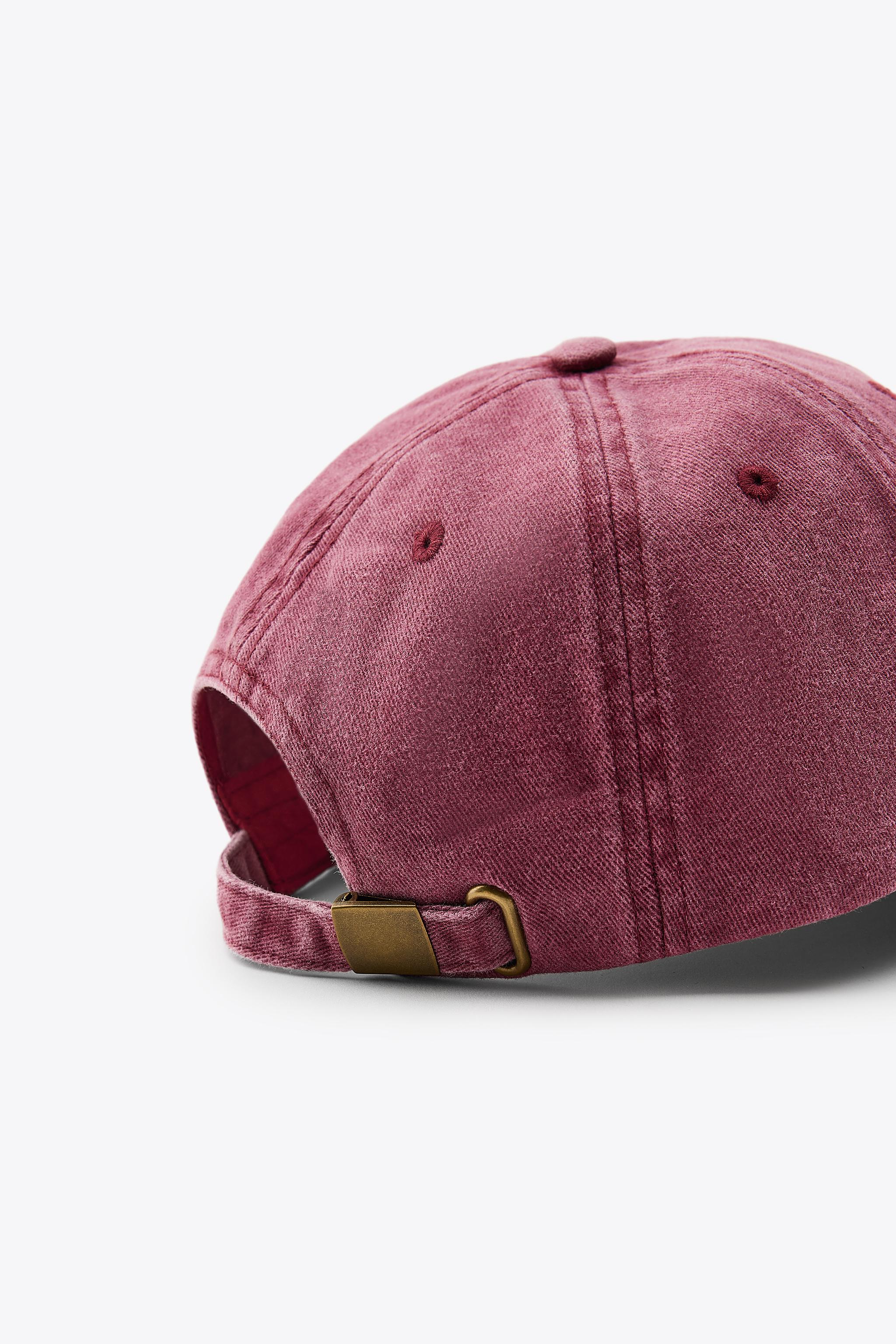 WASHED EFFECT TWILL CAP