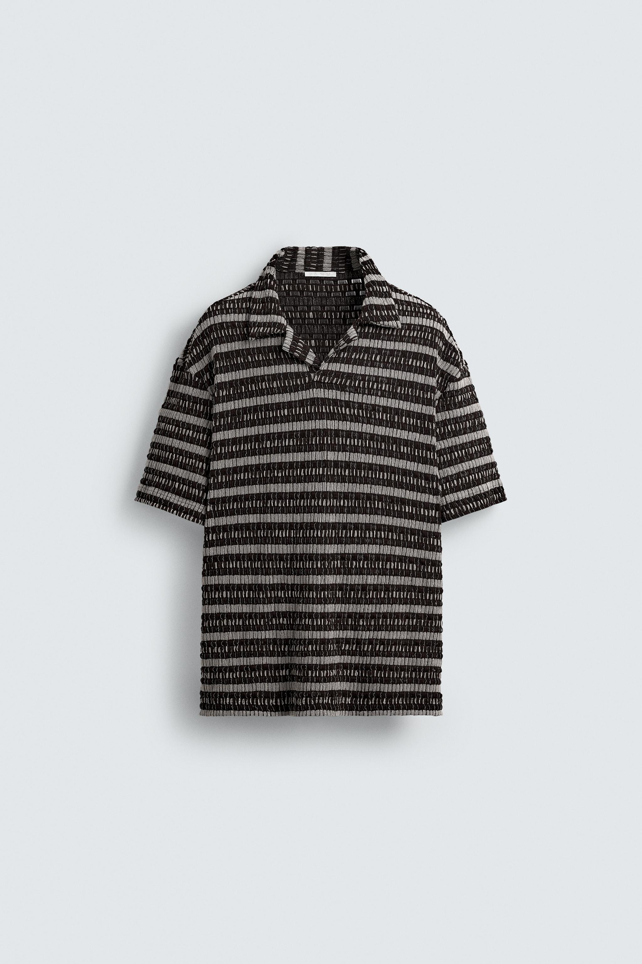 JACQUARD KNIT POLO