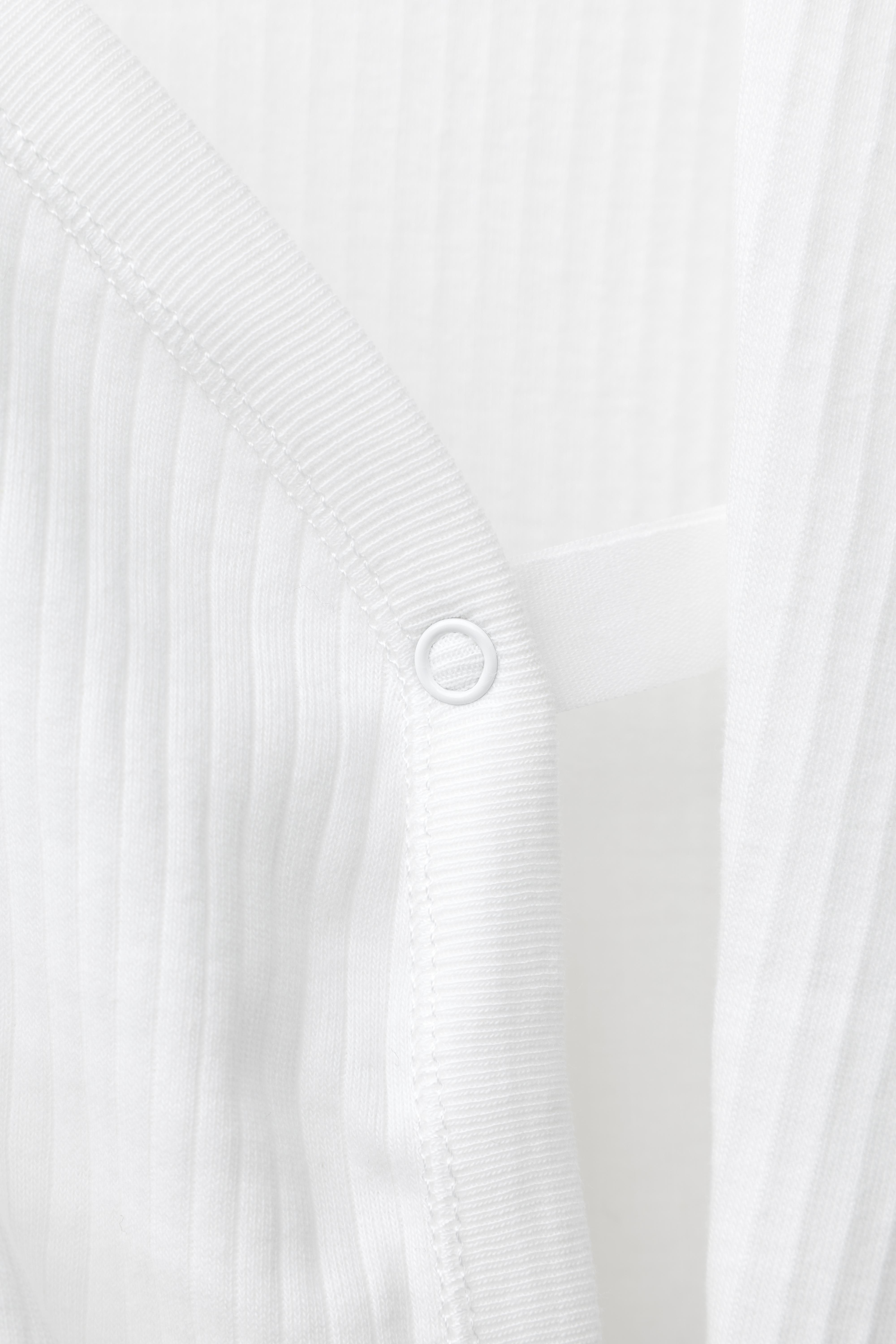 THREE-PACK OF BASIC SHORT SLEEVE KIMONO COLLAR BODYSUITS