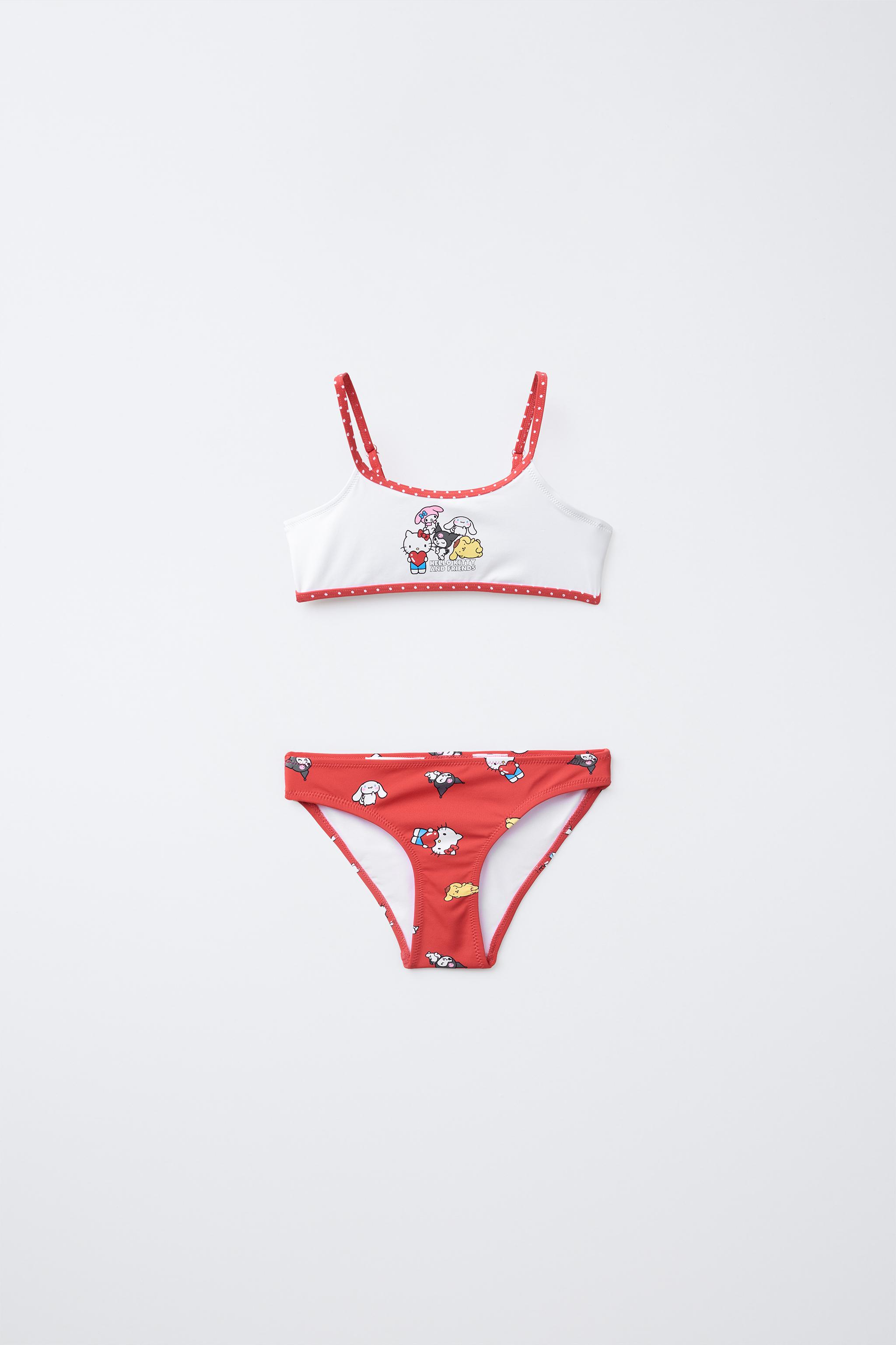 6-14 YEARS/ HELLO KITTY AND FRIENDS © SANRIO BIKINI