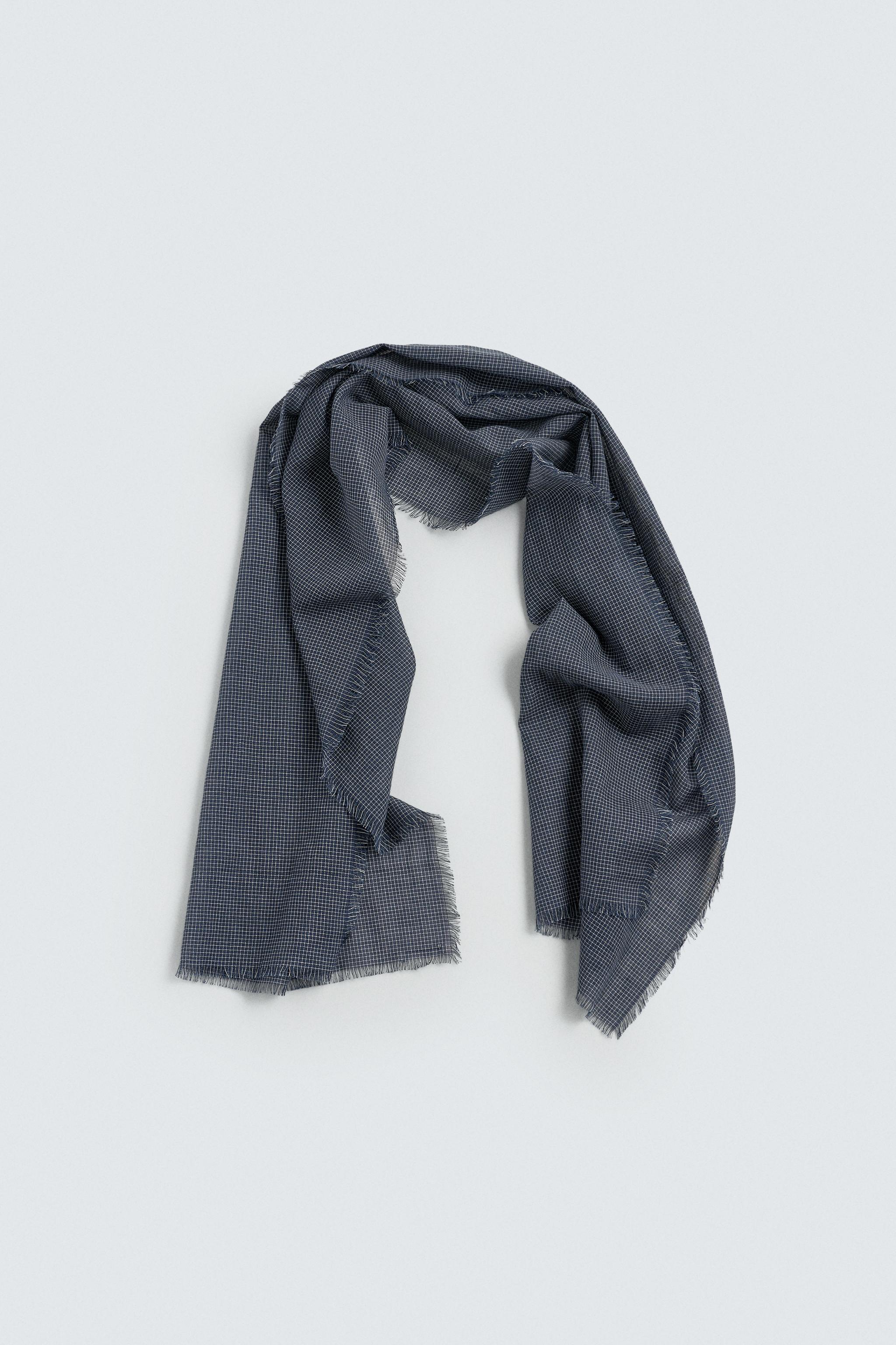 COTTON TEXTURED SCARF
