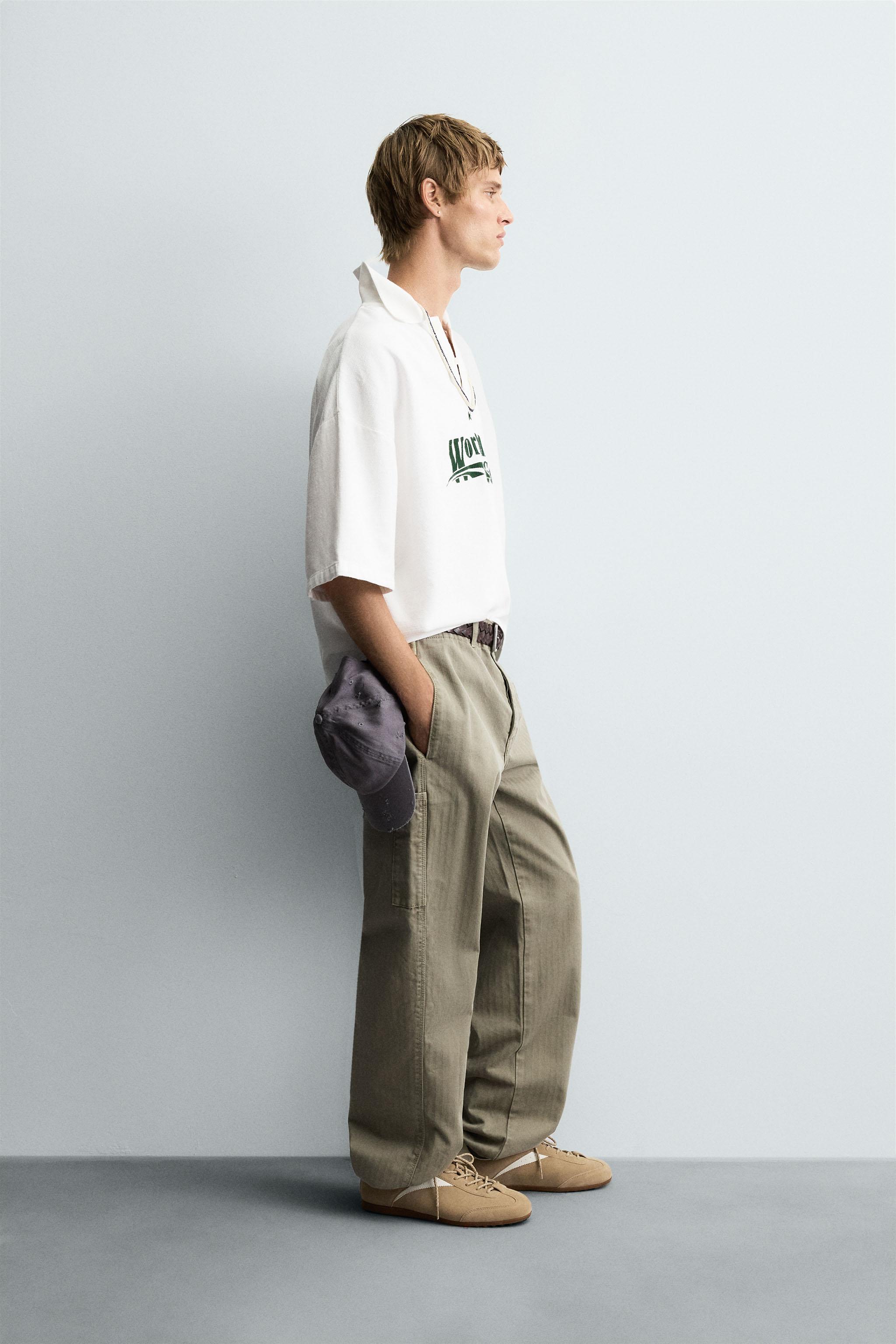 EMBROIDERED BOXY FIT POLO SHIRT