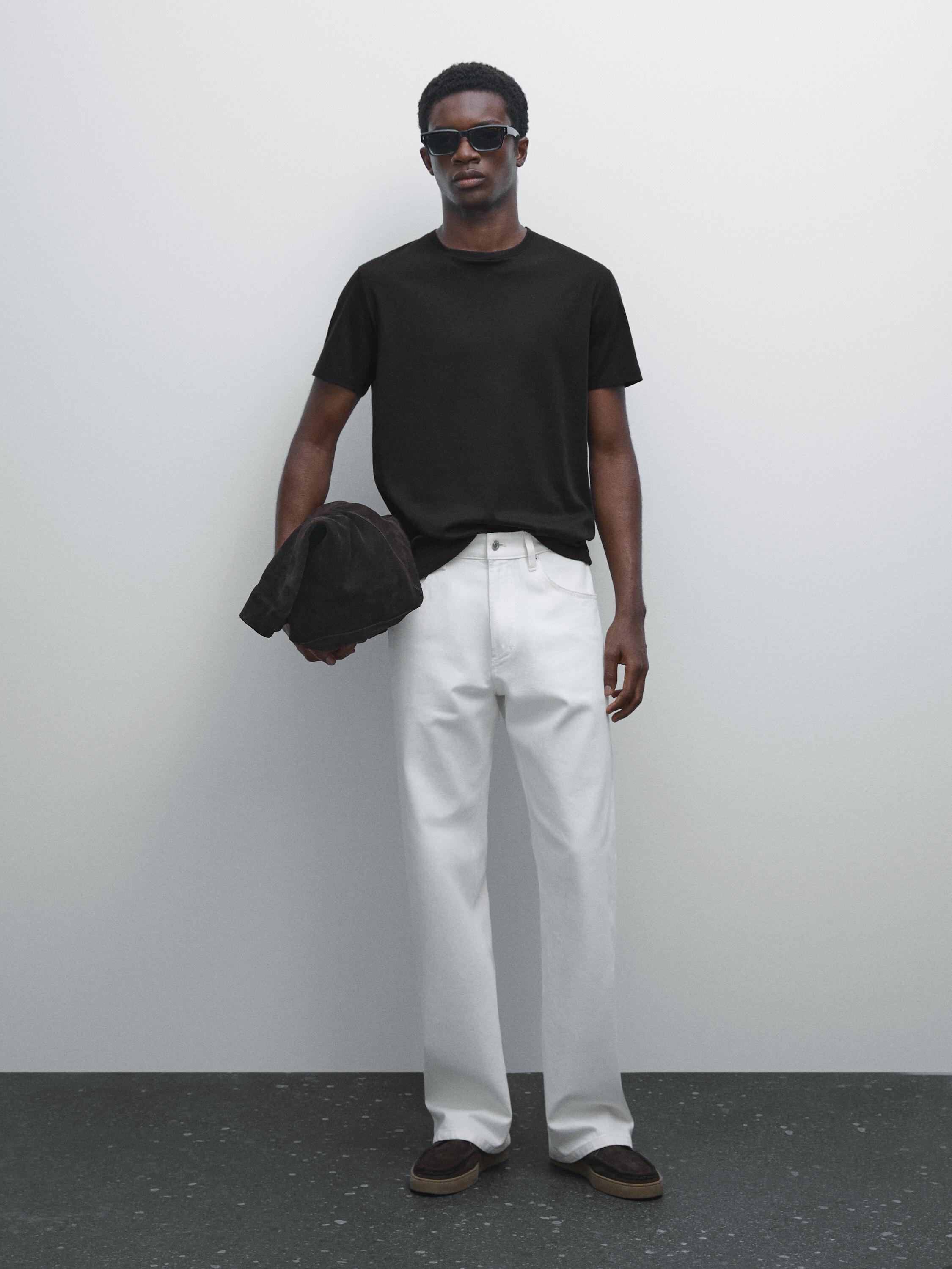 100% mercerised cotton T-shirt