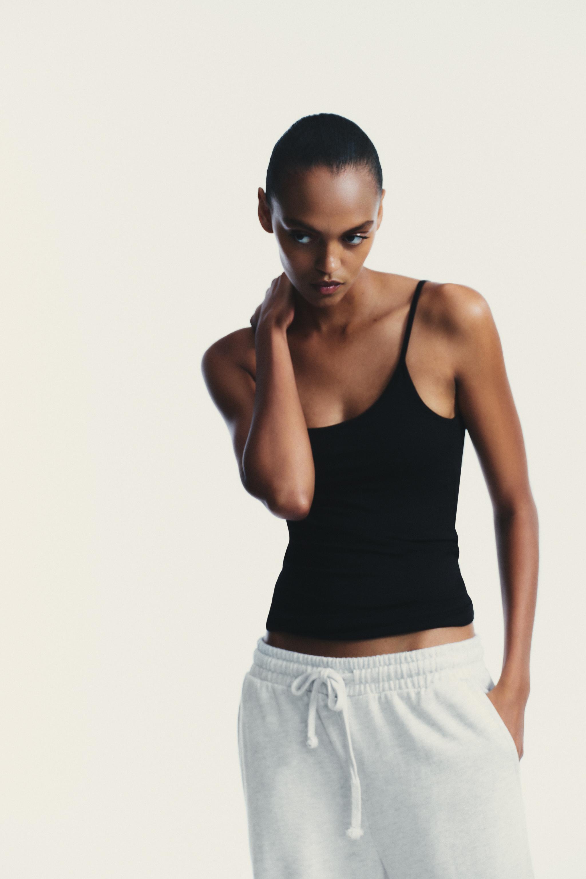 LYOCELL T-SHIRT WITH INNER TOP