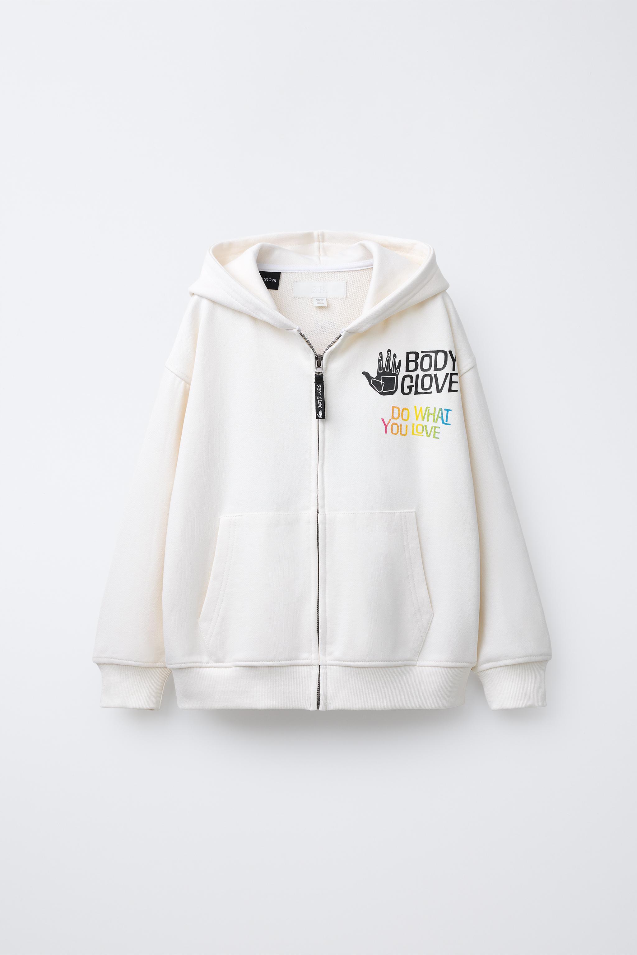 ZARA X BODY GLOVE ® ZIP-UP SWEATSHIRT
