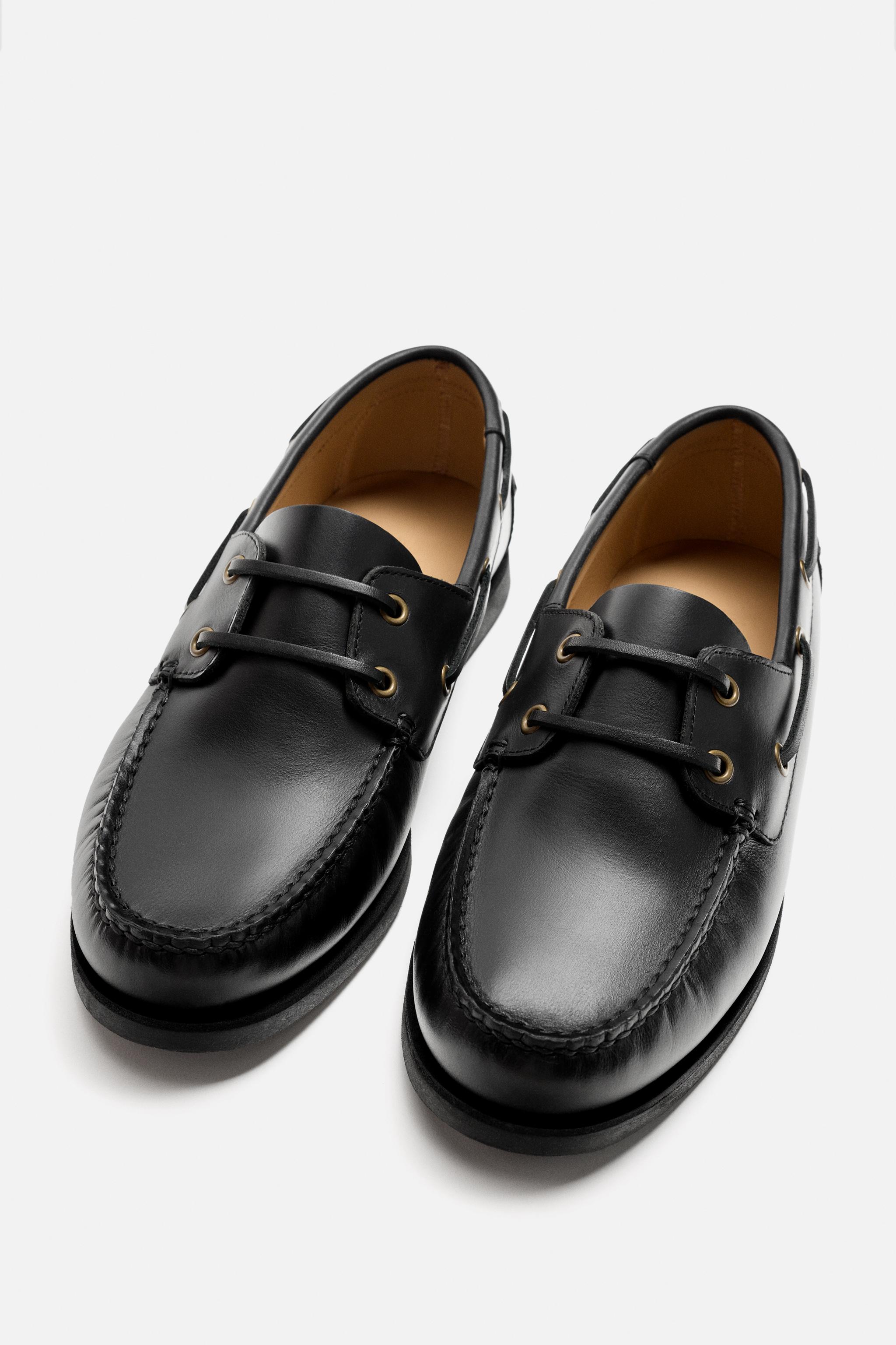 LIMITED EDITION LEATHER BOAT SHOES