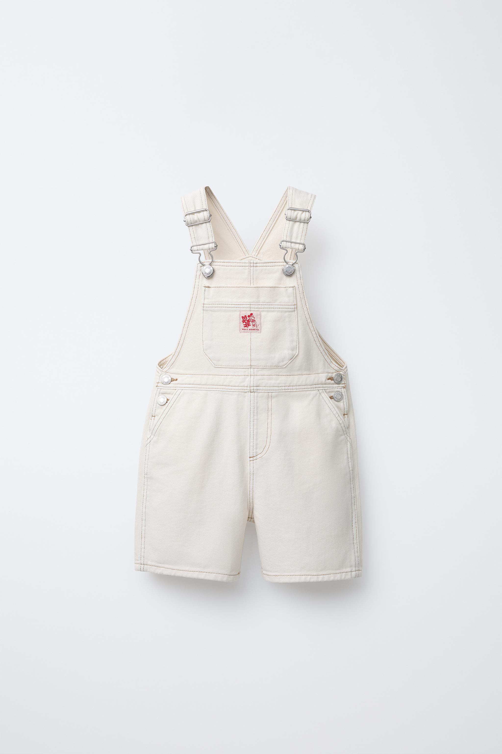 MICKEY MOUSE © DISNEY TWILL OVERALL SHORTS